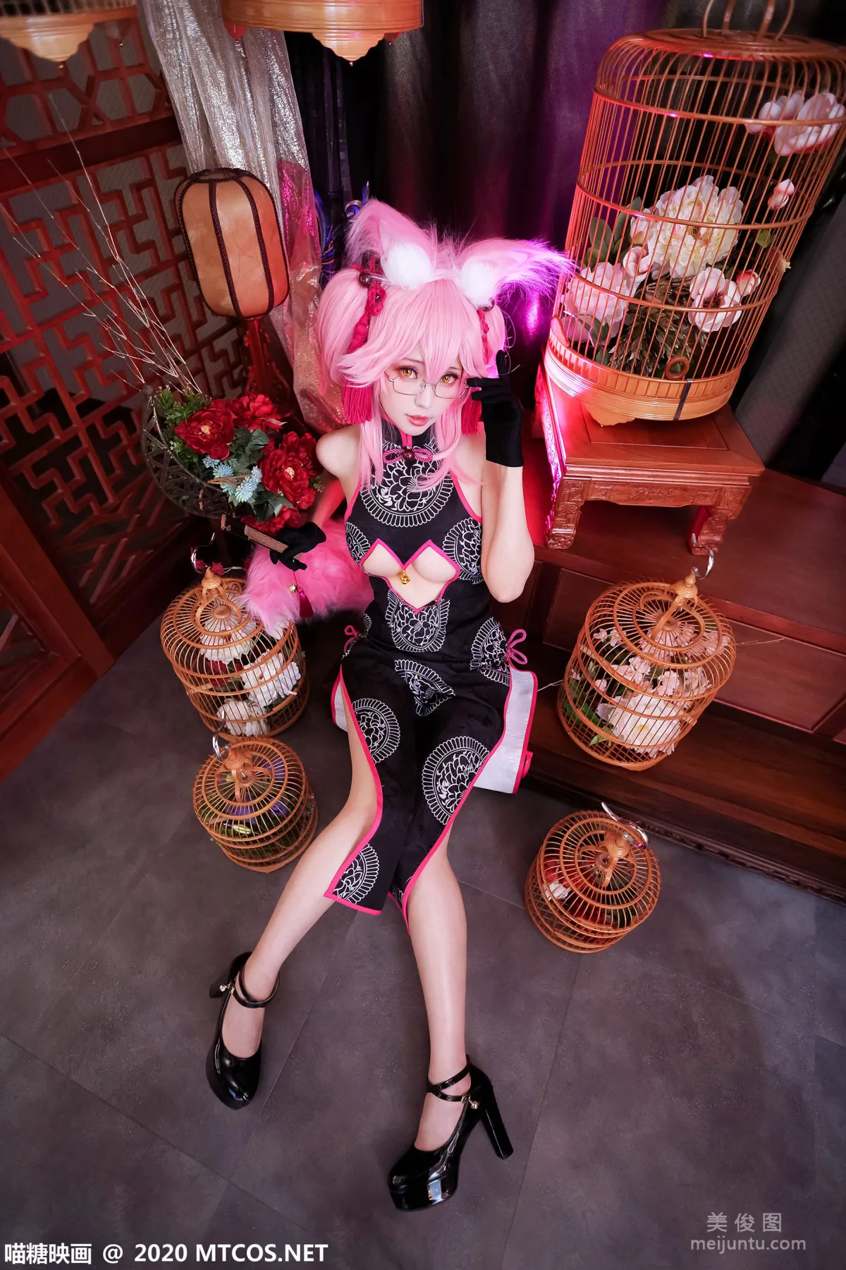 [Miaotang Yinghua] HML.024 Tamamo Fox Qipao Photo Set photo 30
