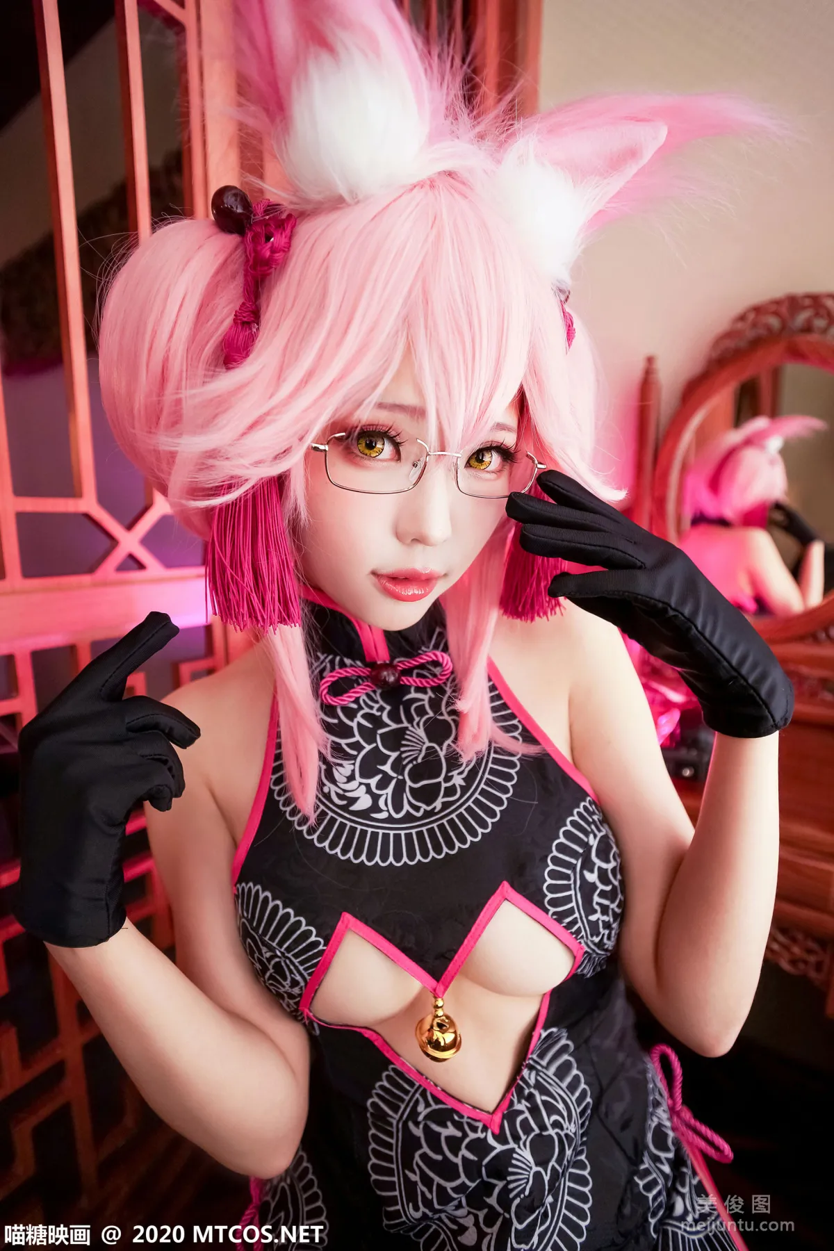 [Miaotang Yinghua] HML.024 Tamamo Fox Qipao Photo Set photo 9