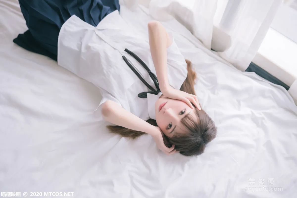 [Miaotang Yinghua] JKL.012 Summer School Uniform JK Uniform Photo Set photo 3