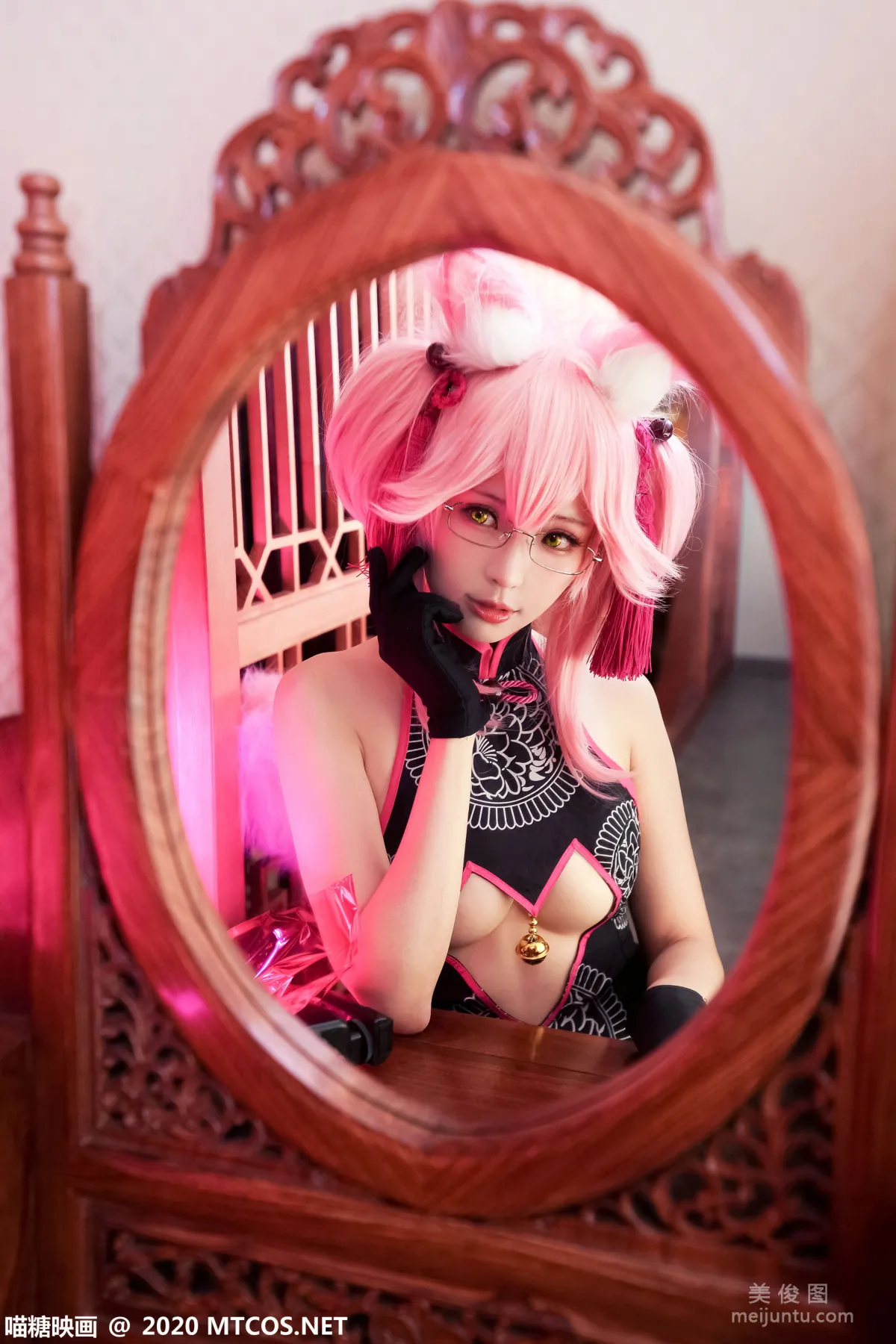 [Miaotang Yinghua] HML.024 Tamamo Fox Qipao Photo Set photo 14