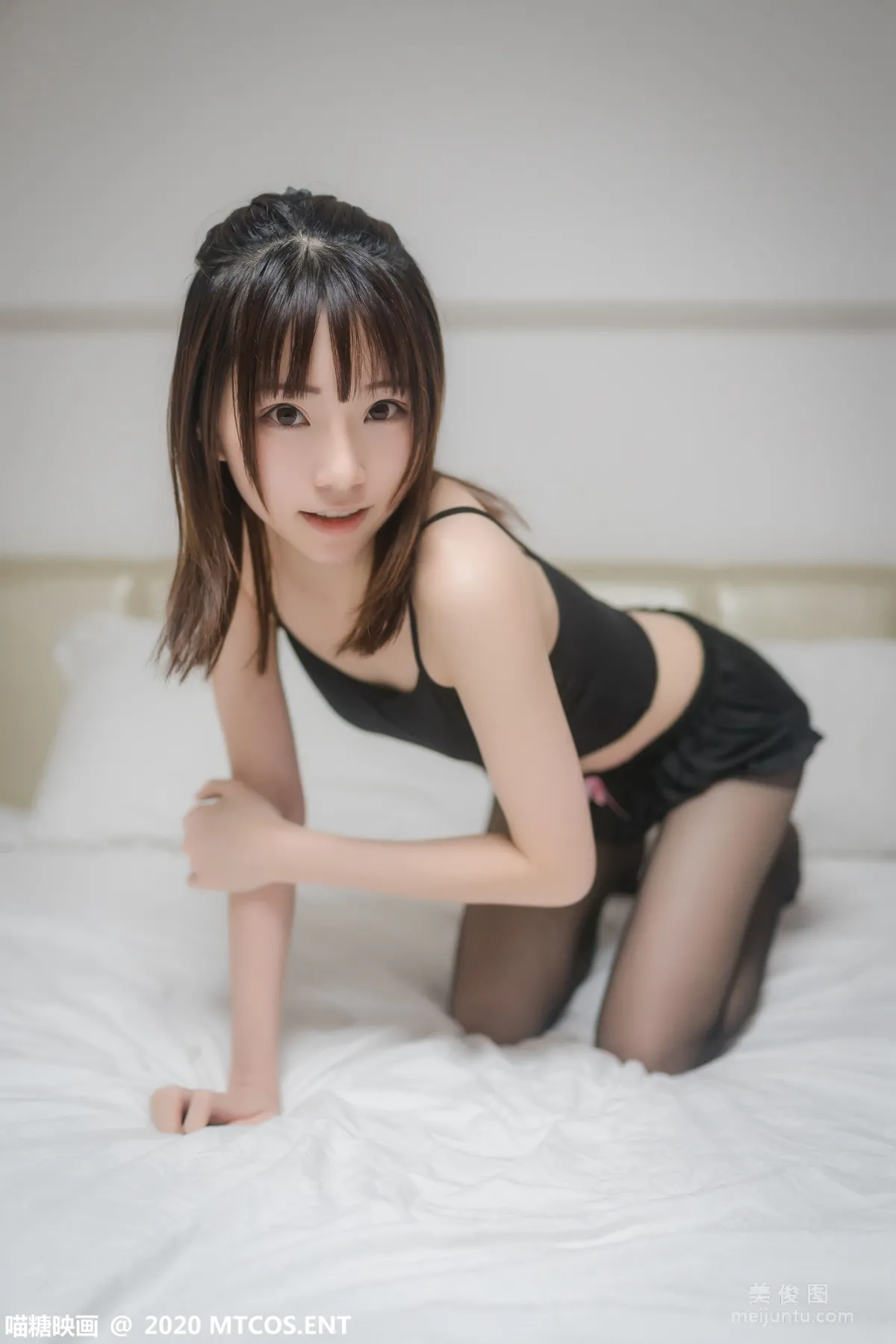 [喵糖映畫] VOL.164 《黑色套裝》 寫真集 30