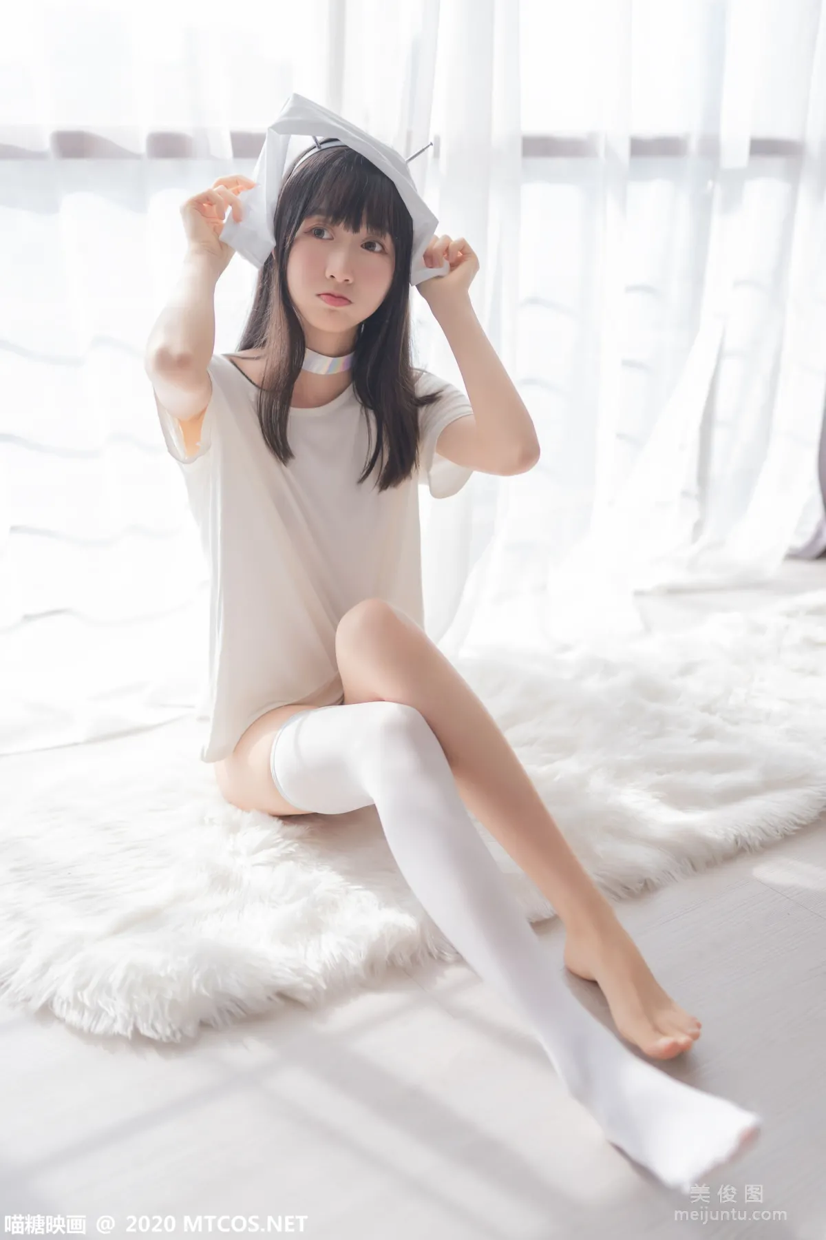 [喵糖映画] VOL.170 《纯白私房》 写真集9