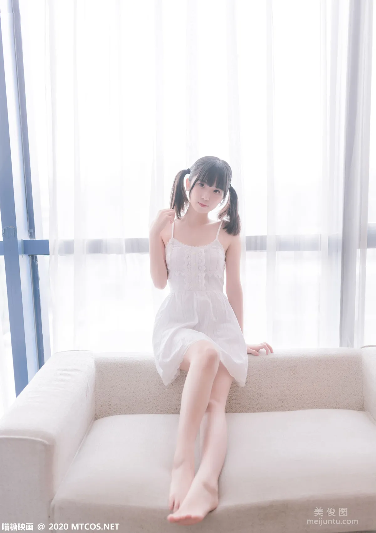 [喵糖映畫] VOL.177 《白裙少女》 寫真集 7