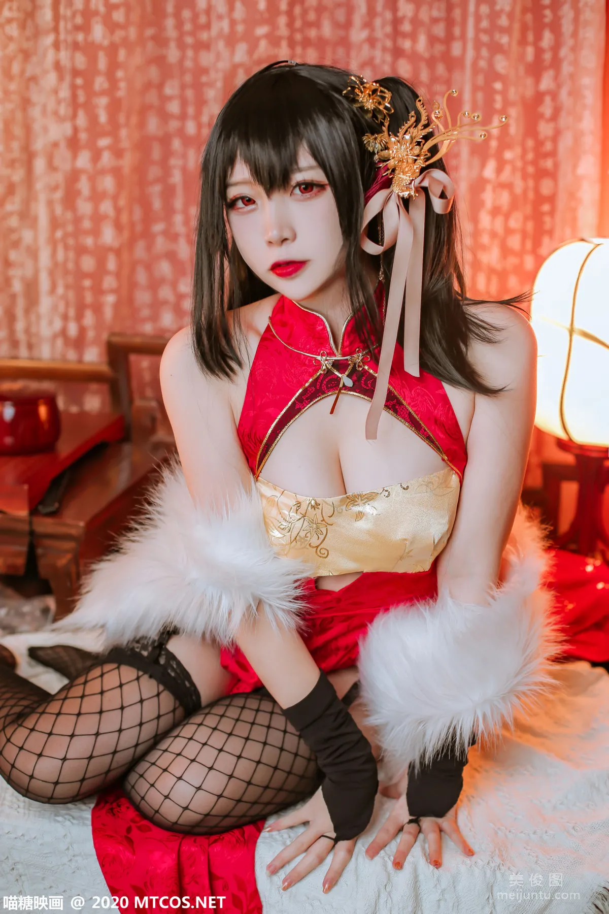 [Miaotang Yinghua] HML.018 Azur Lane Taihou Qipao Photo Set photo 36