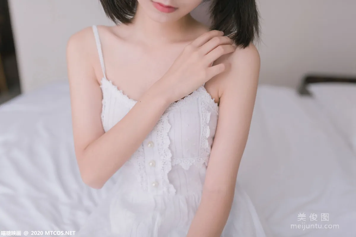 [喵糖映畫] VOL.177 《白裙少女》 寫真集 4