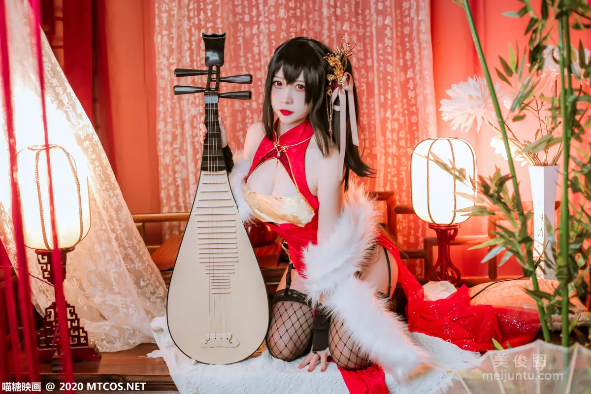 [Miaotang Yinghua] HML.018 Azur Lane Taihou Qipao Photo Set photo 14