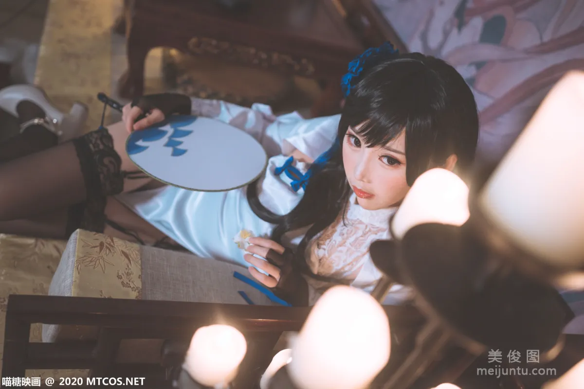 [喵糖映画] HML.023 《玉玲珑旗袍》 写真集2