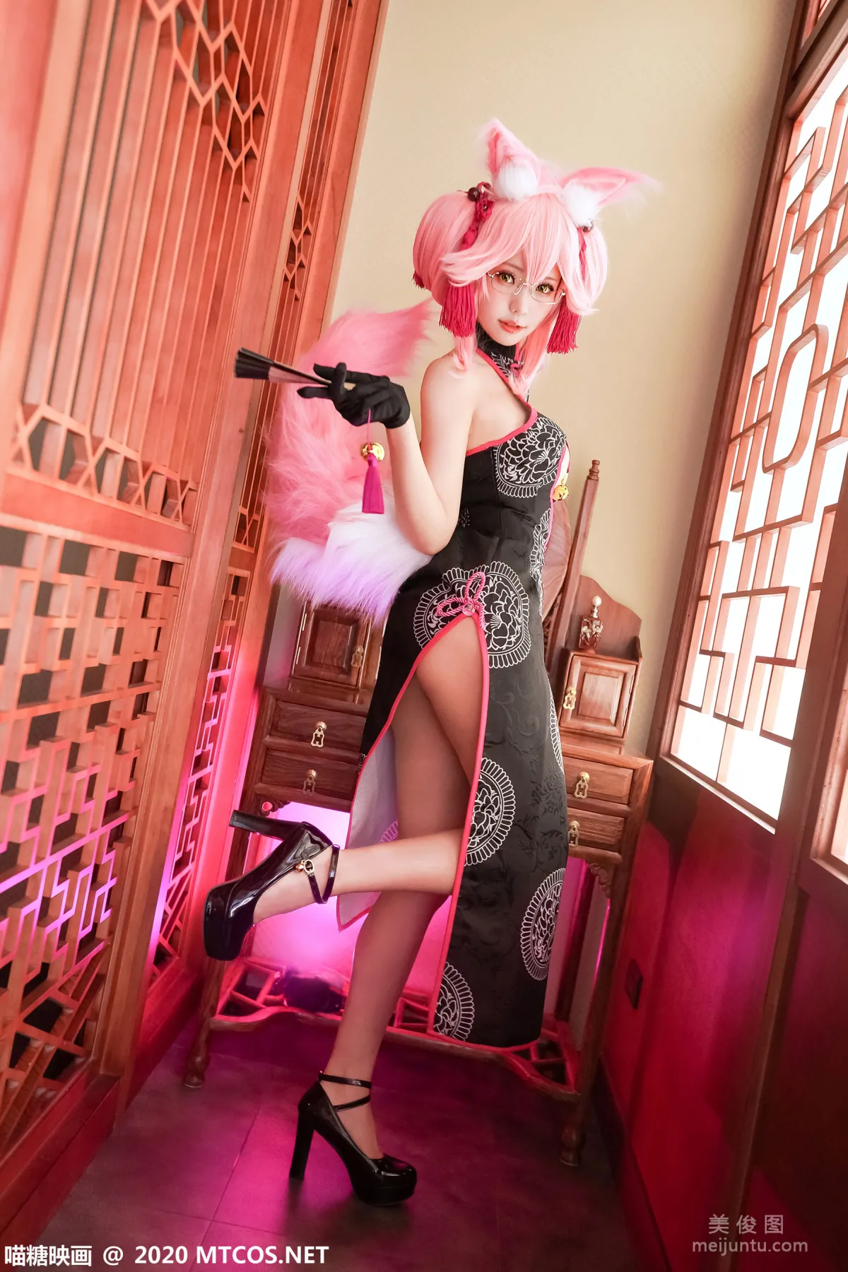 [Miaotang Yinghua] HML.024 Tamamo Fox Qipao Photo Set photo 16