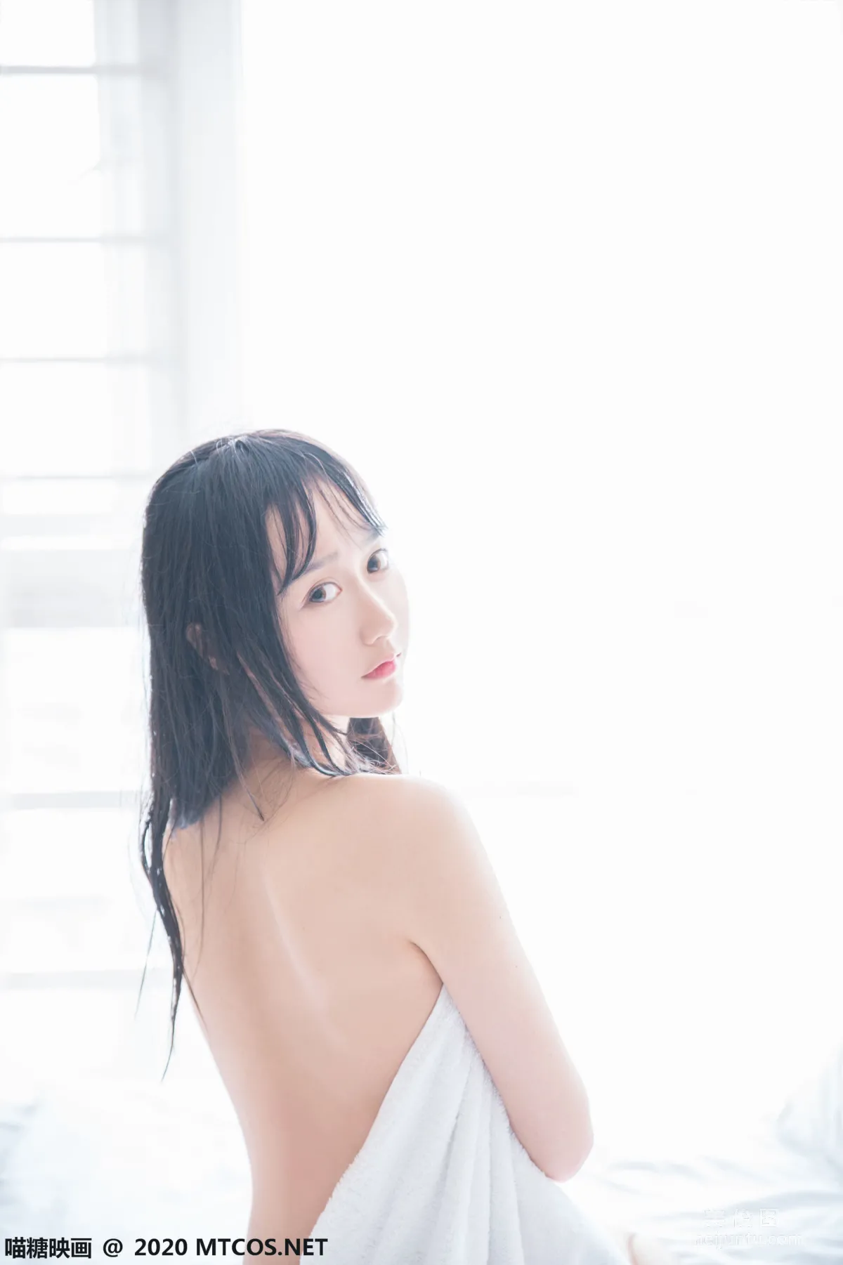 [喵糖映画] VOL.174 《 纯白浴巾》 写真集52