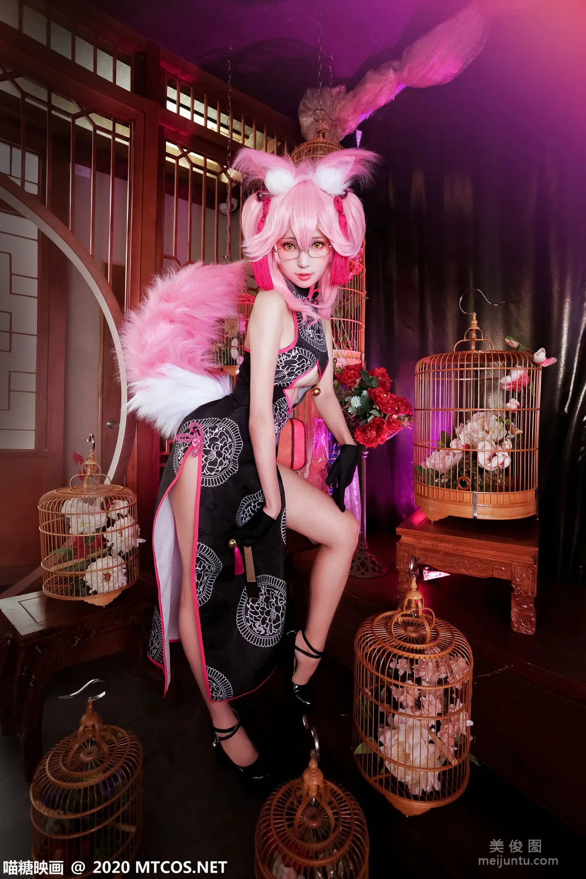 [Miaotang Yinghua] HML.024 Tamamo Fox Qipao Photo Set photo 33