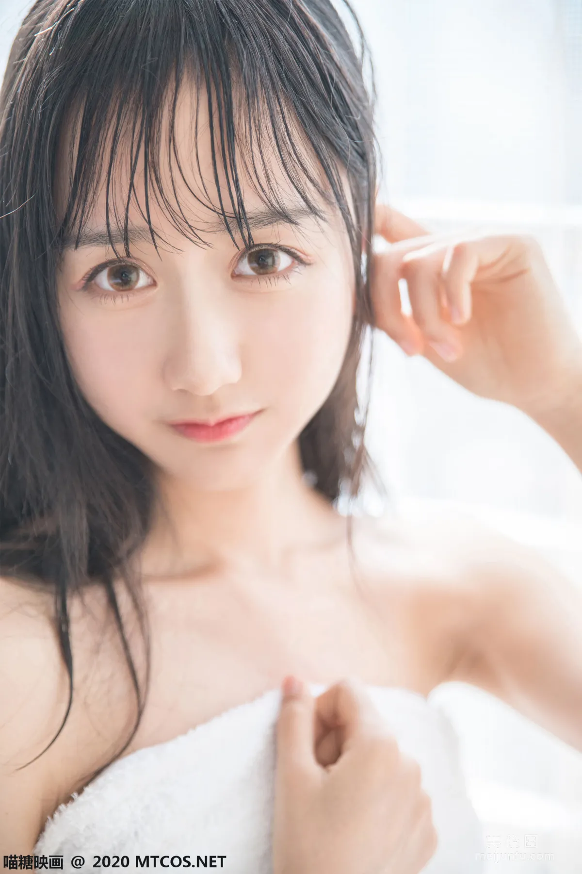 [喵糖映画] VOL.174 《 纯白浴巾》 写真集13