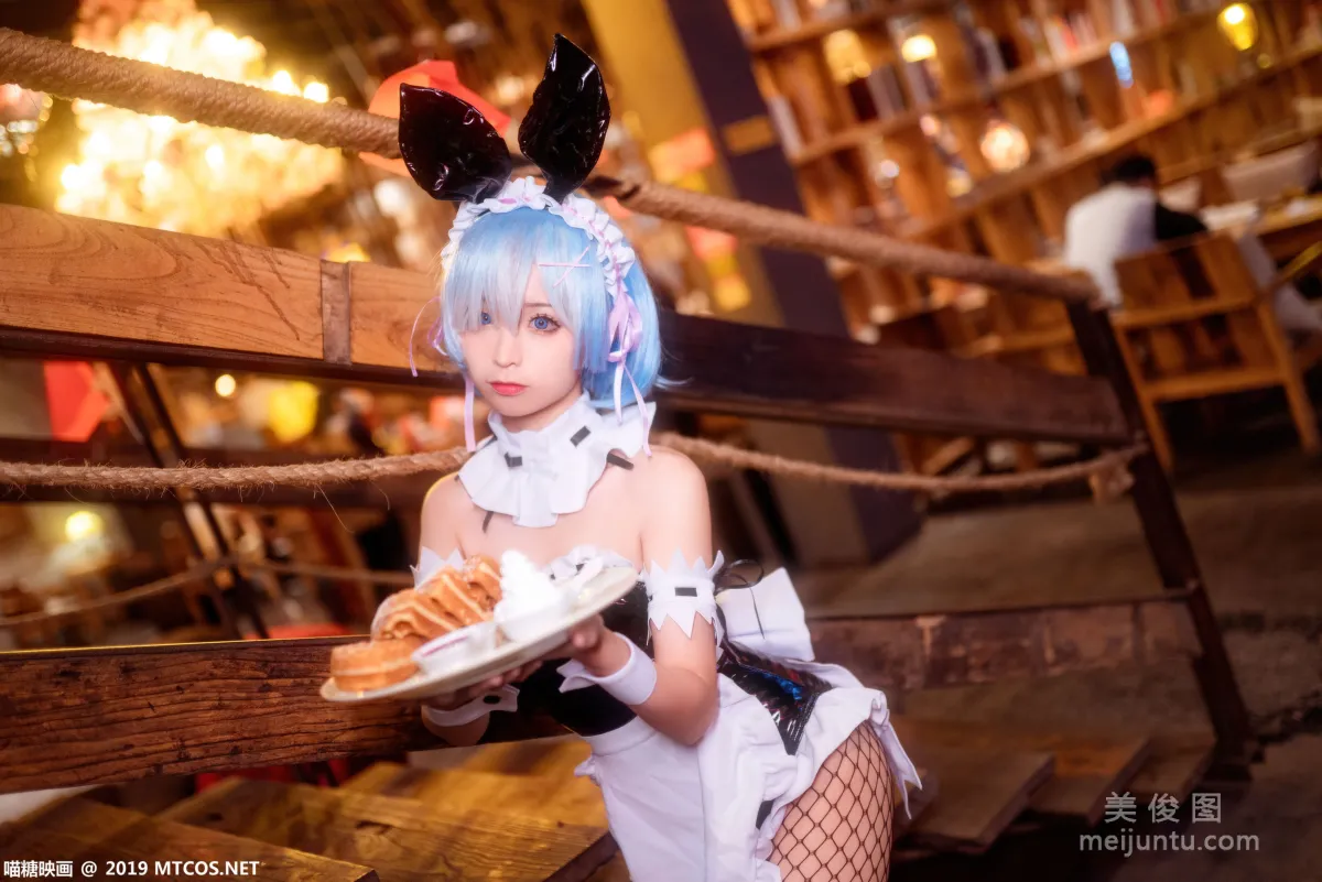 [Miaotang Yinghua] SPL.002 "Rem Bunny Girl" Photo Set photo 14