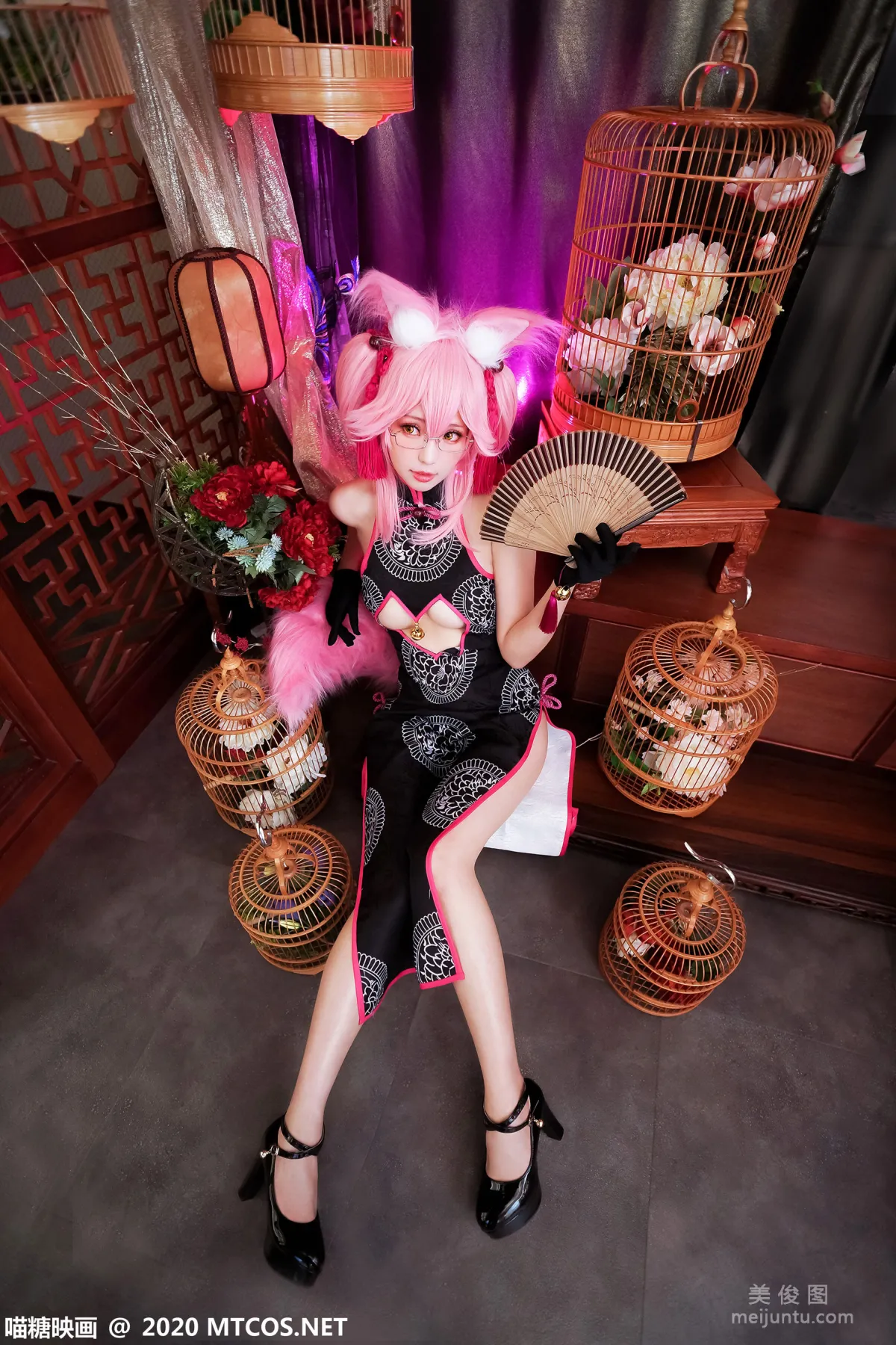 [Miaotang Yinghua] HML.024 Tamamo Fox Qipao Photo Set photo 29