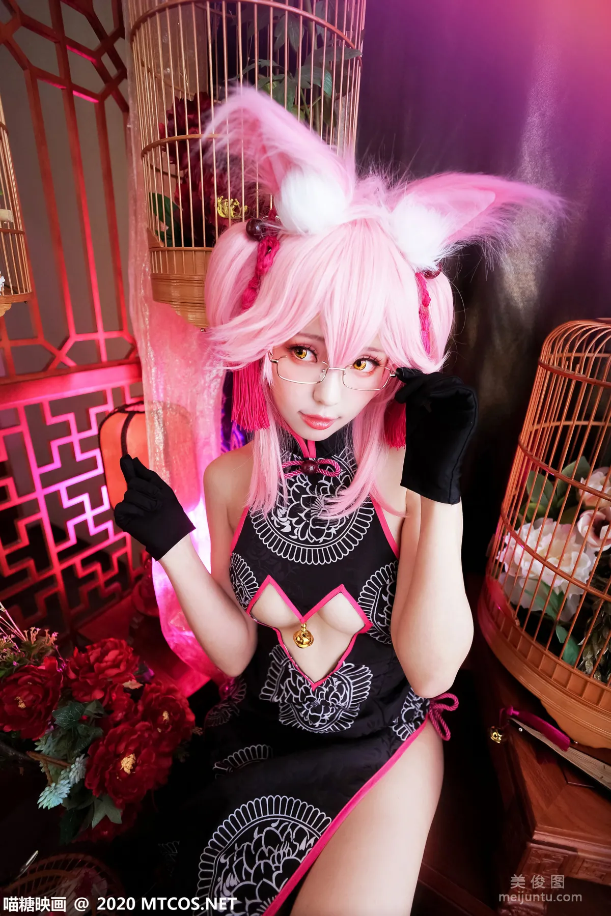 [Miaotang Yinghua] HML.024 Tamamo Fox Qipao Photo Set photo 28
