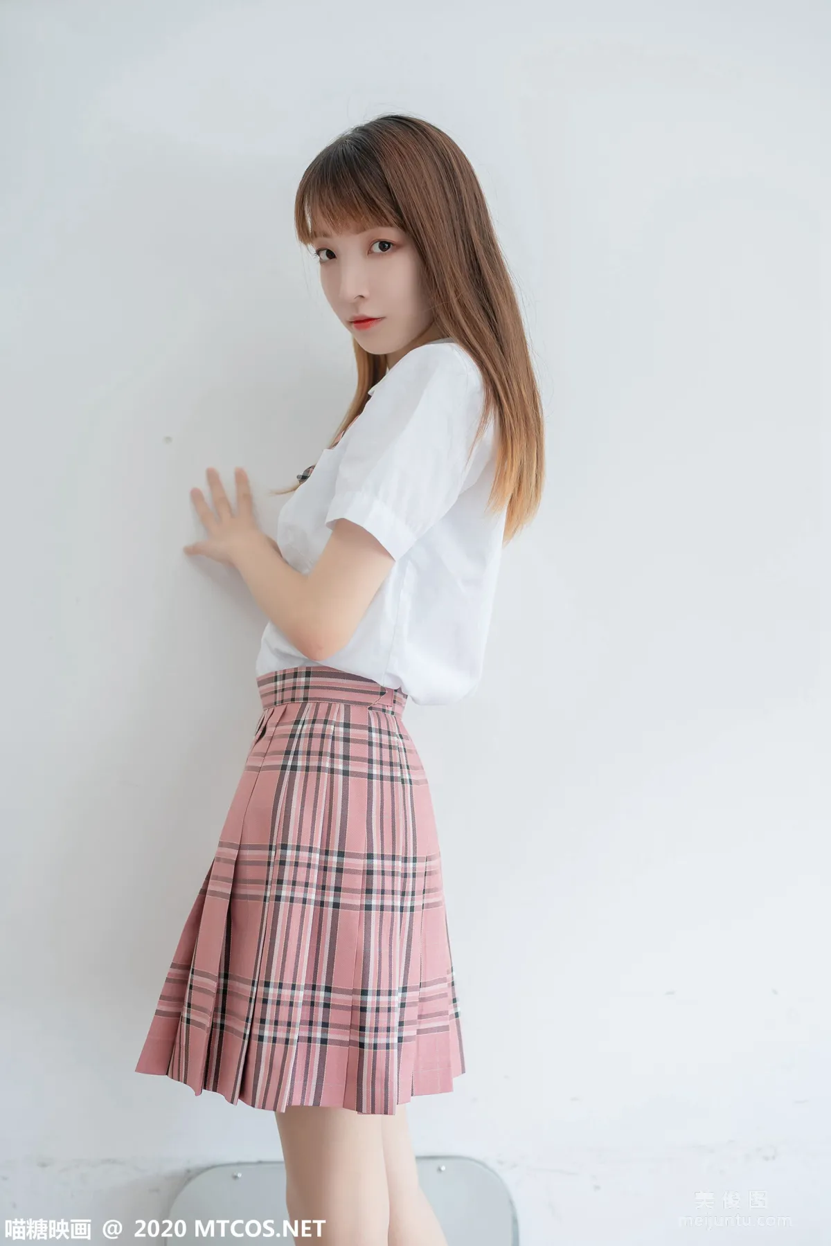 [喵糖映畫] JKL.009 《粉格JK制服》 寫真集 5