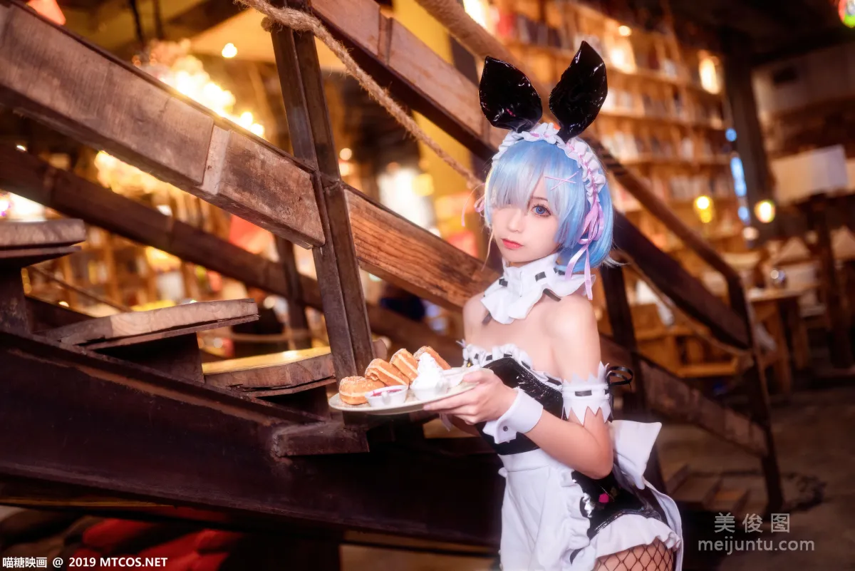 [Miaotang Yinghua] SPL.002 "Rem Bunny Girl" Photo Set photo 12