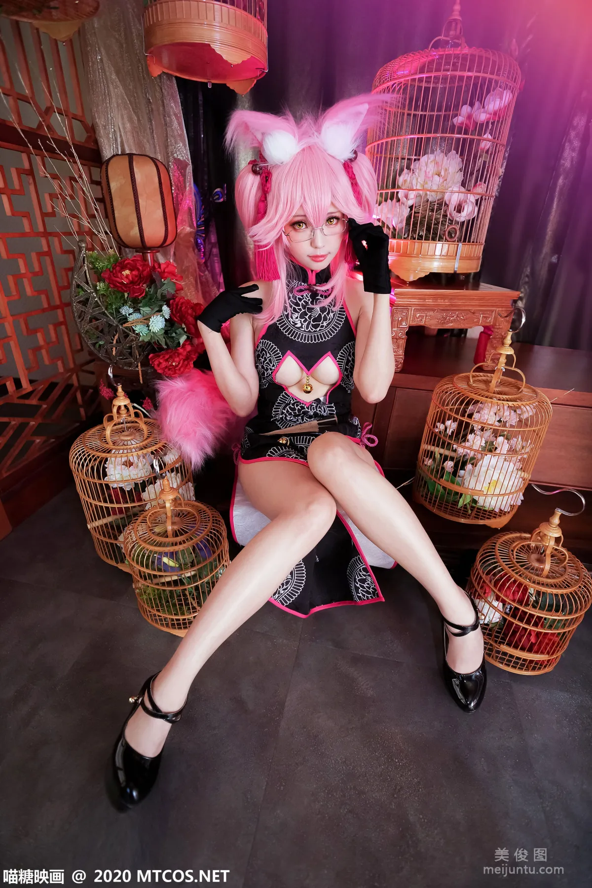 [Miaotang Yinghua] HML.024 Tamamo Fox Qipao Photo Set photo 31