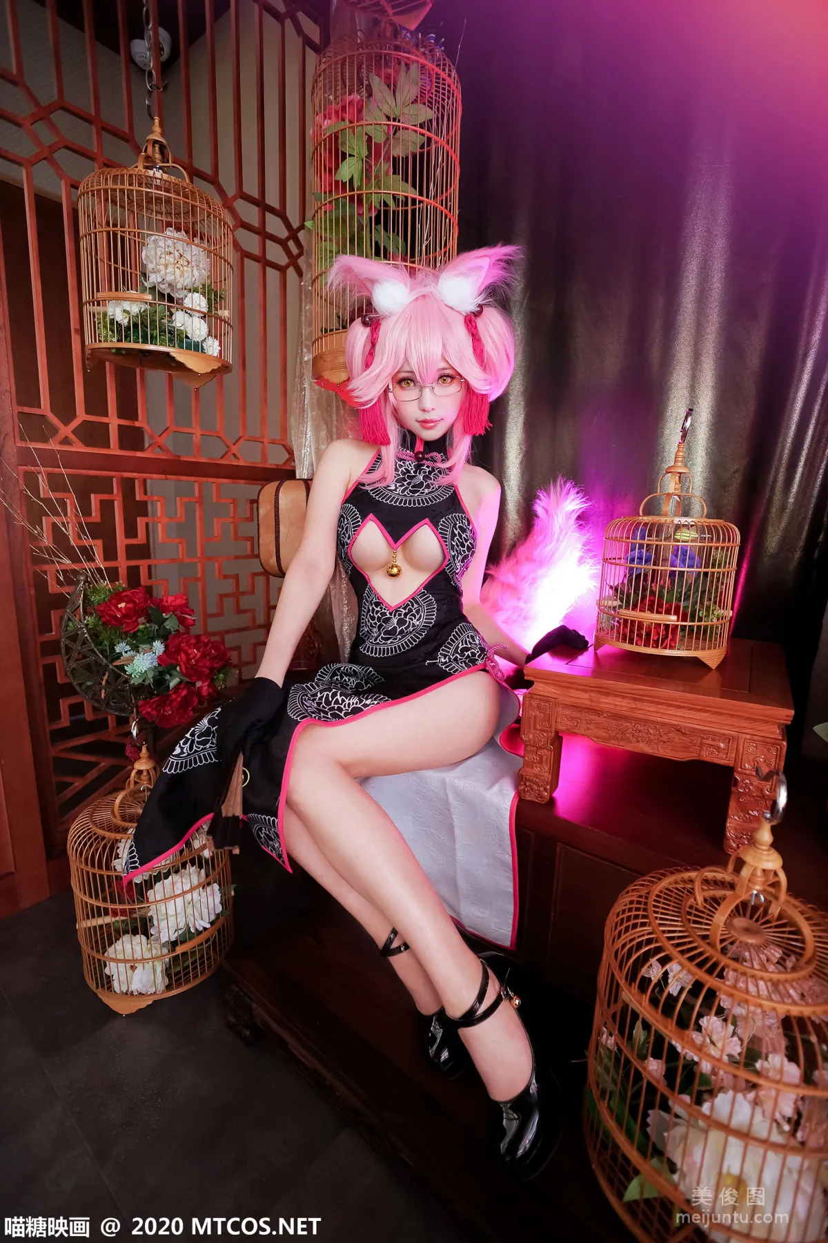 [Miaotang Yinghua] HML.024 Tamamo Fox Qipao Photo Set photo 20