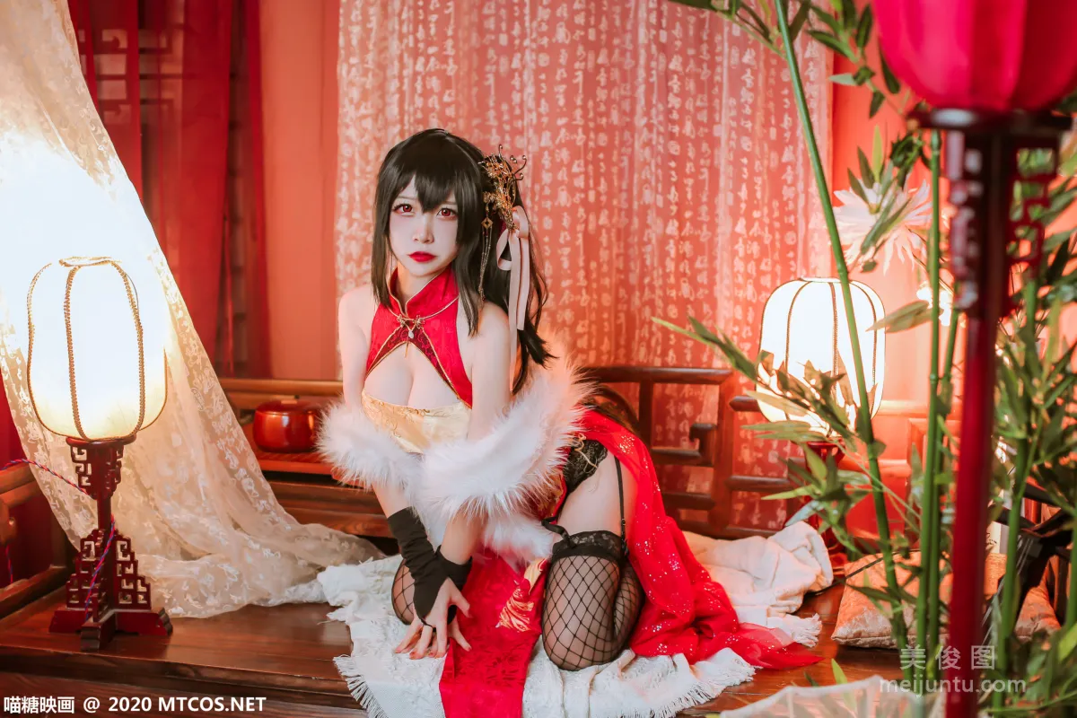 [Miaotang Yinghua] HML.018 Azur Lane Taihou Qipao Photo Set photo 30
