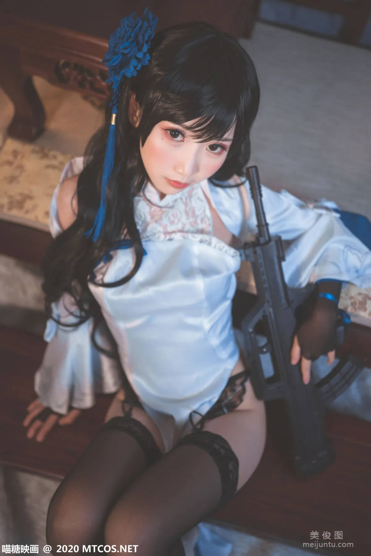 [喵糖映画] HML.023 《玉玲珑旗袍》 写真集12