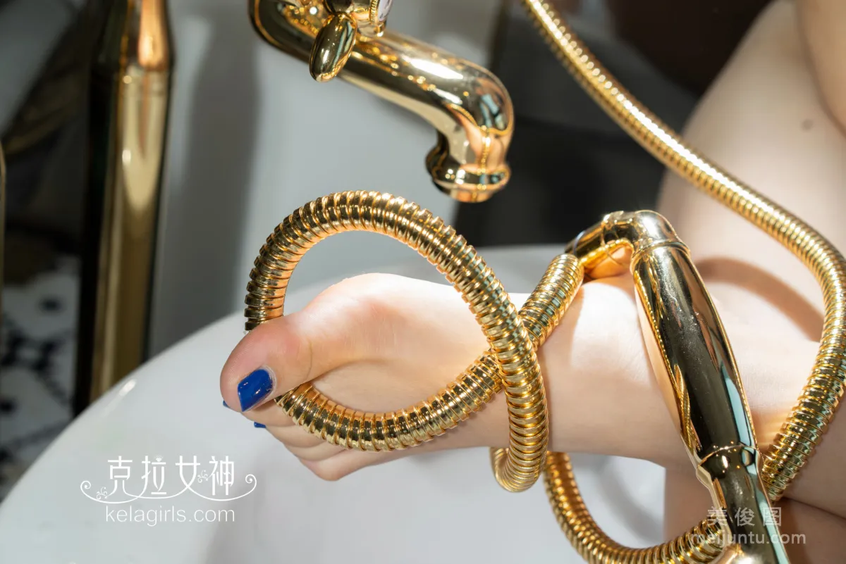 [Kelagirls] Shu Tong, Golden Snake Entwines Feet Photo Set photo 8