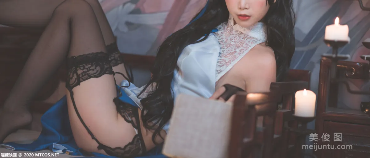[喵糖映画] HML.023 《玉玲珑旗袍》 写真集25