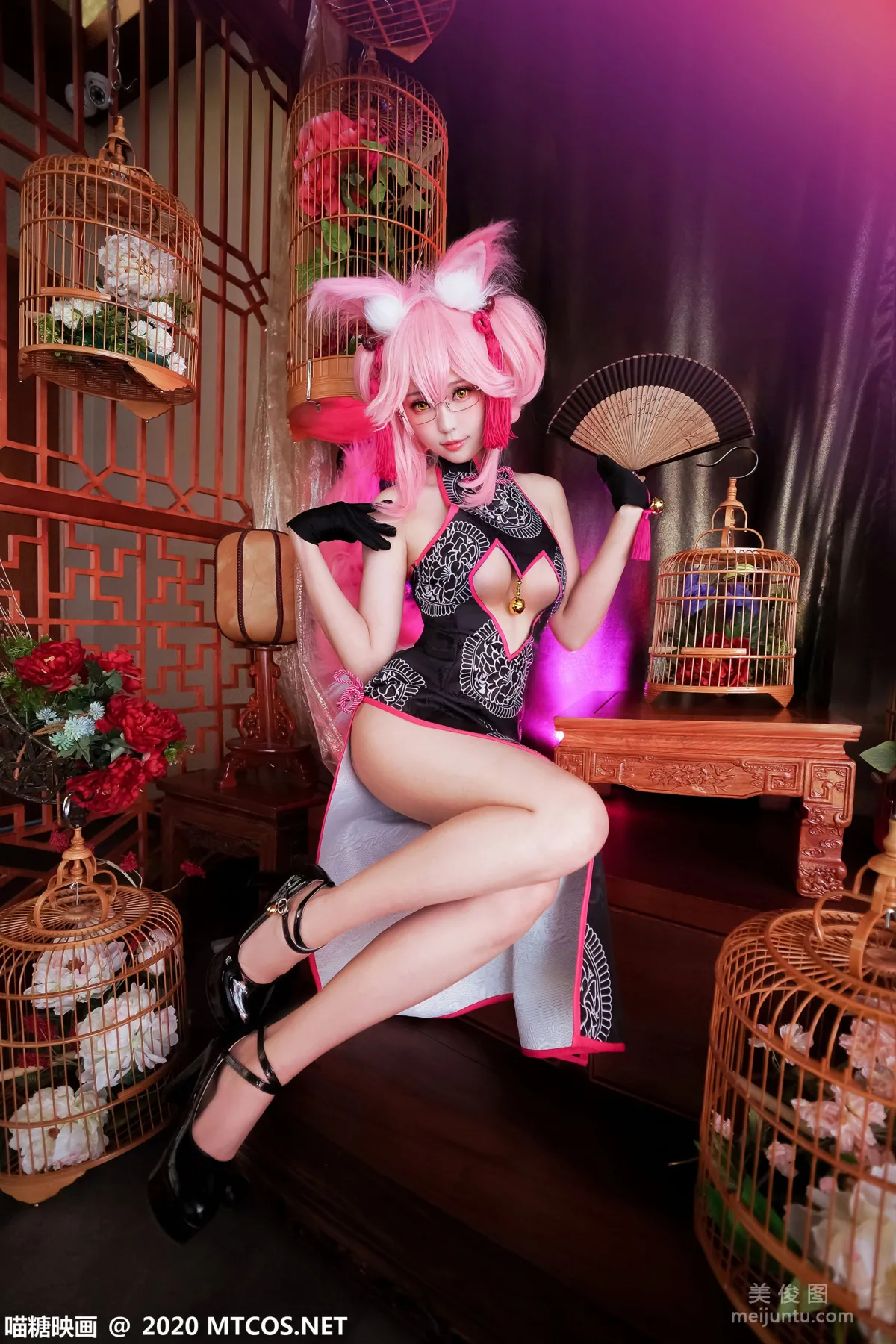 [Miaotang Yinghua] HML.024 Tamamo Fox Qipao Photo Set photo 22