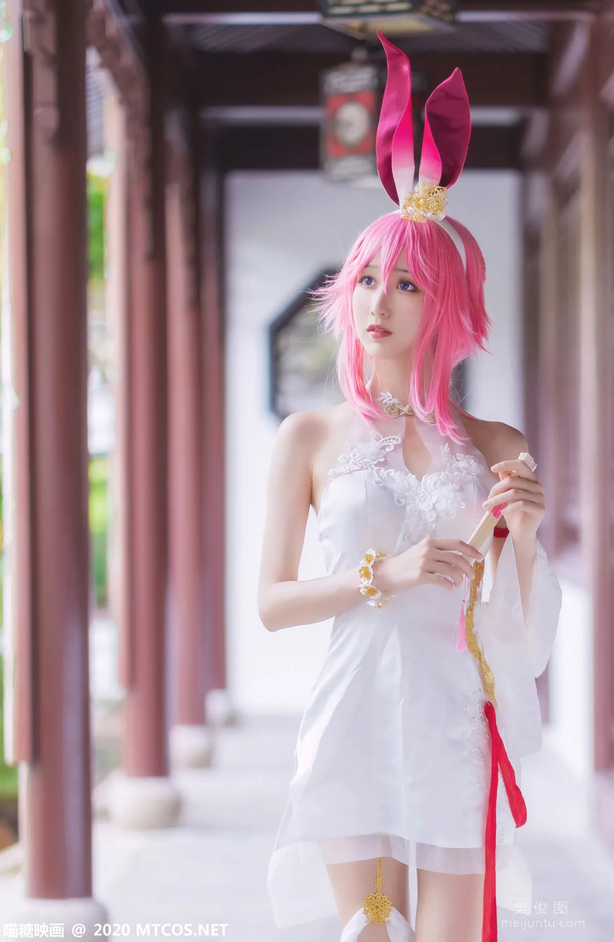 [喵糖映画] HML.020 《八重樱旗袍》 写真集31