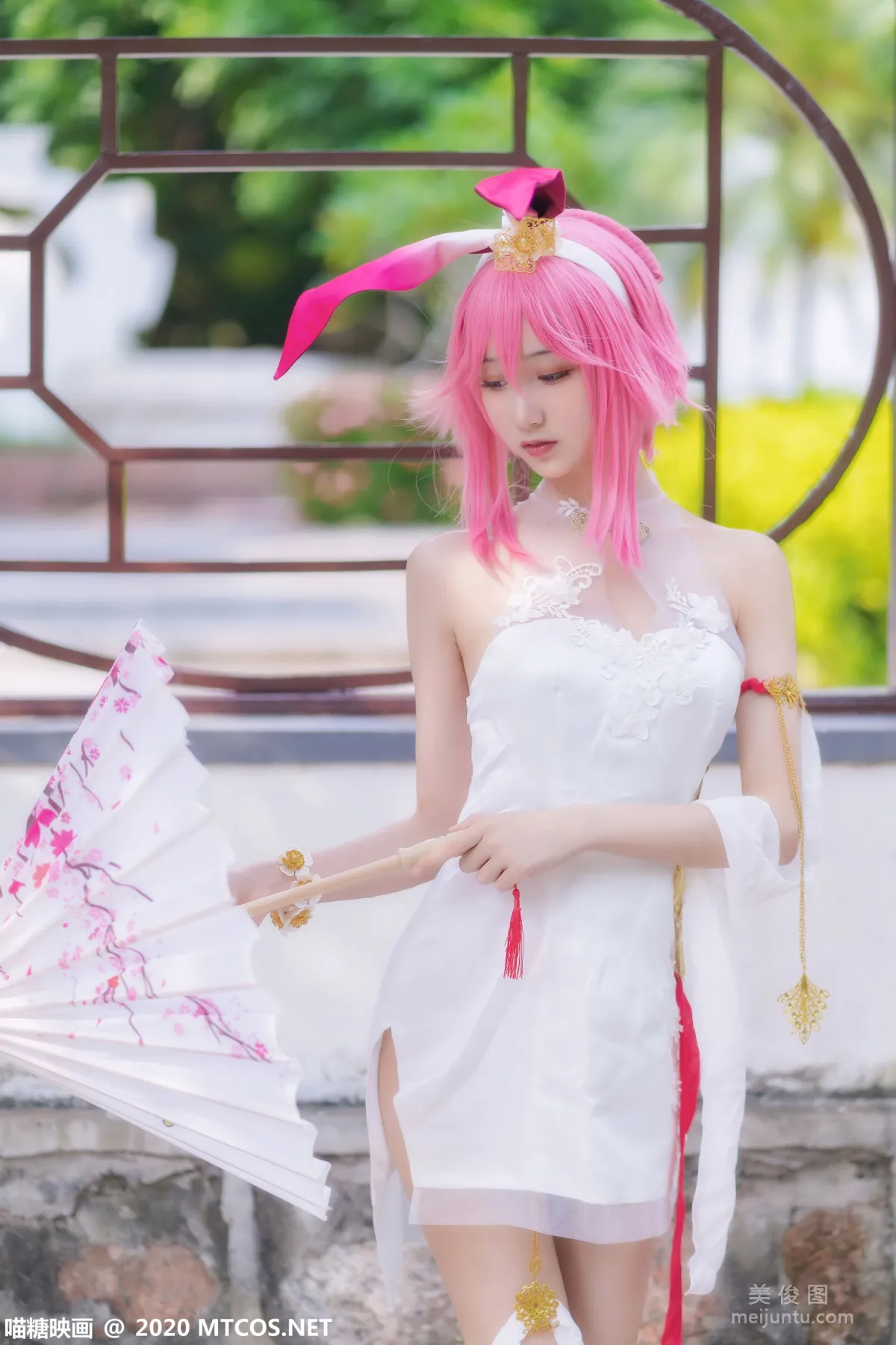 [喵糖映画] HML.020 《八重樱旗袍》 写真集3