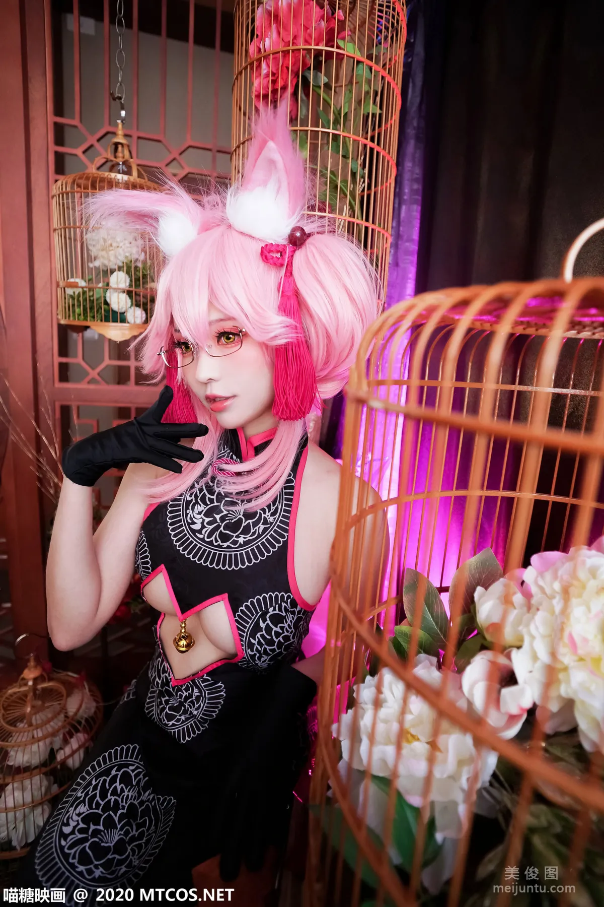 [Miaotang Yinghua] HML.024 Tamamo Fox Qipao Photo Set photo 25