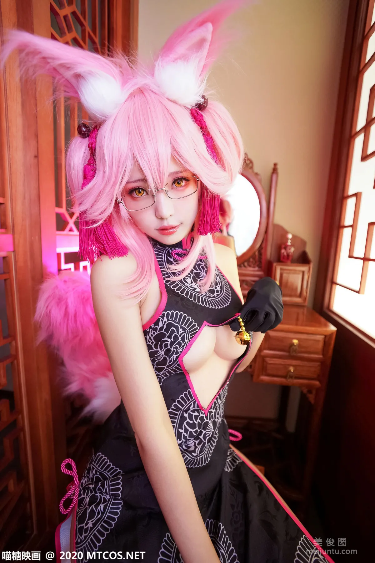 [Miaotang Yinghua] HML.024 Tamamo Fox Qipao Photo Set photo 7