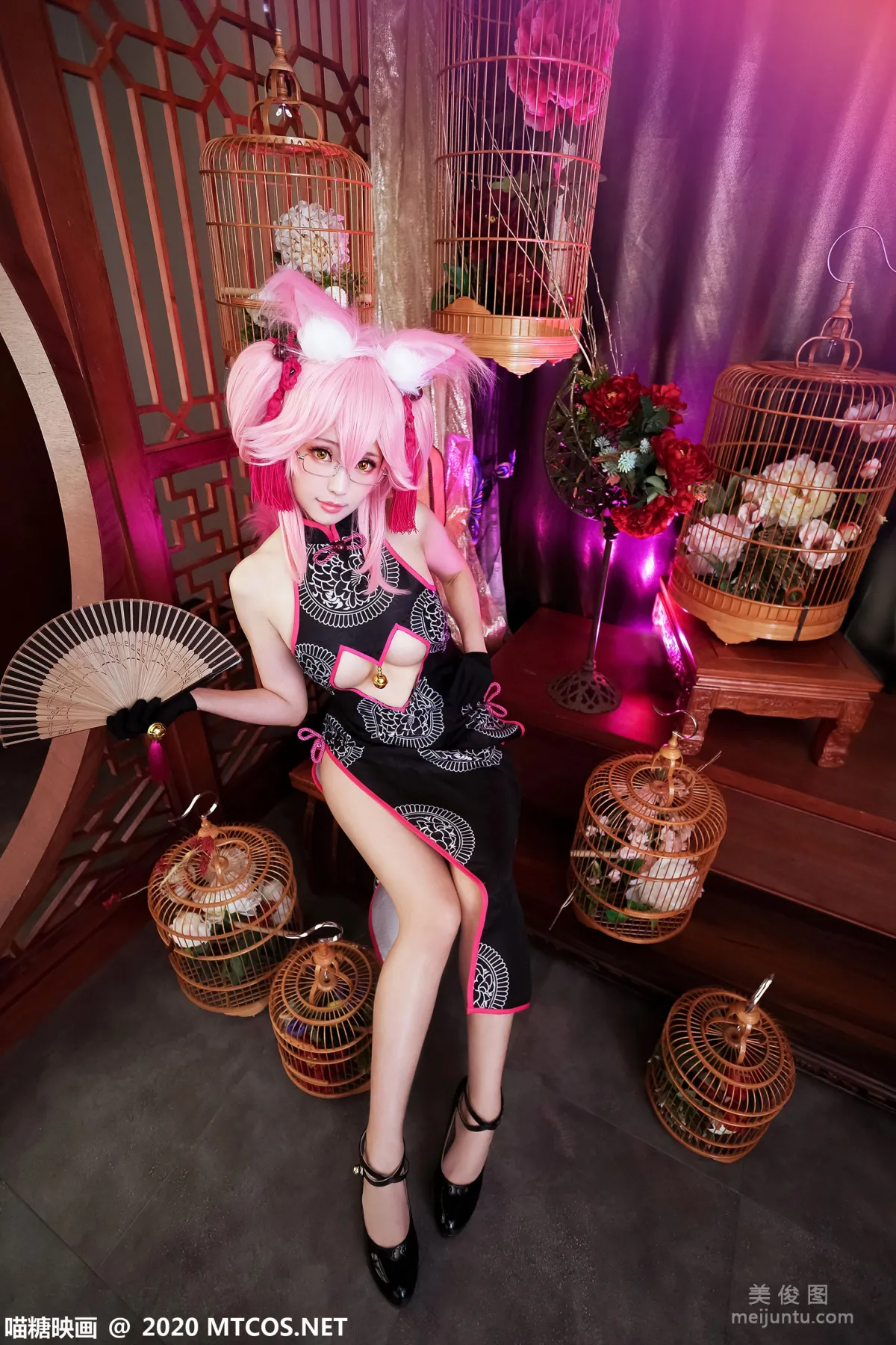 [Miaotang Yinghua] HML.024 Tamamo Fox Qipao Photo Set photo 32