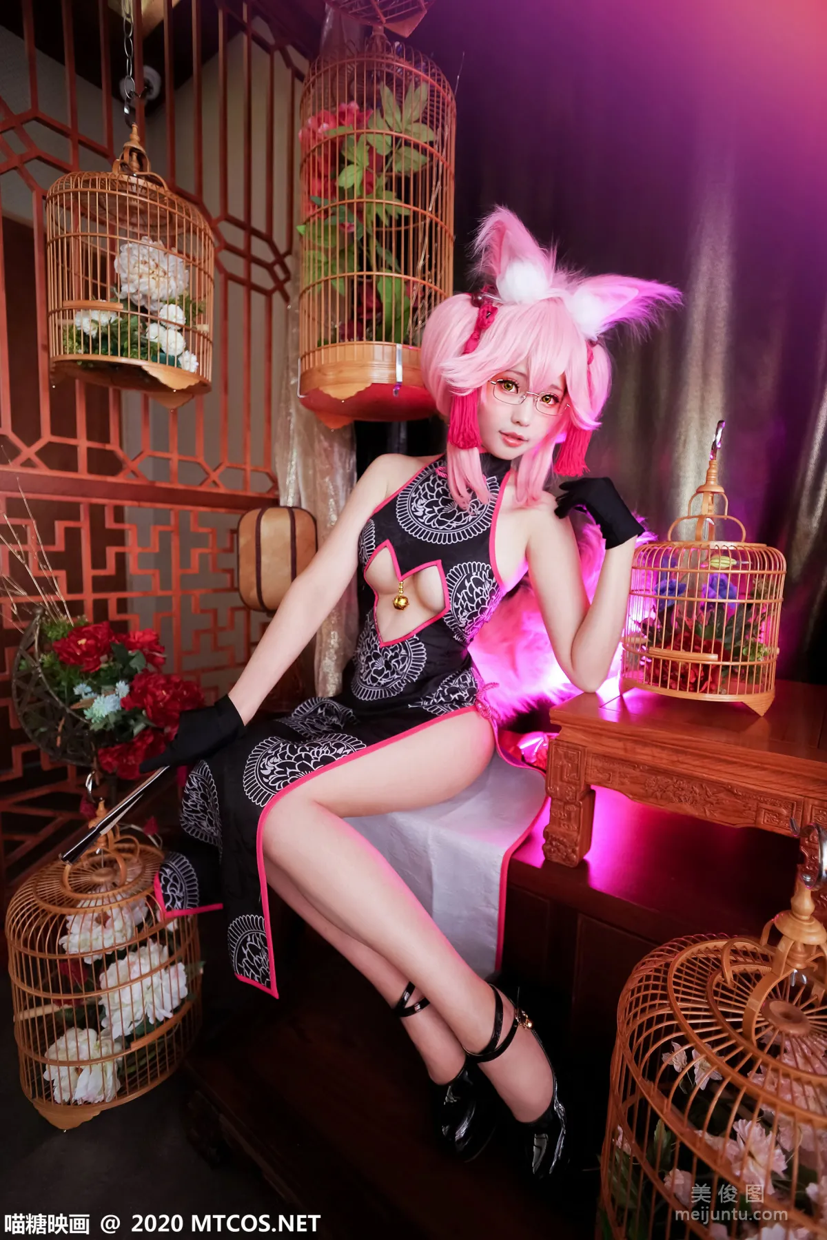 [Miaotang Yinghua] HML.024 Tamamo Fox Qipao Photo Set photo 19