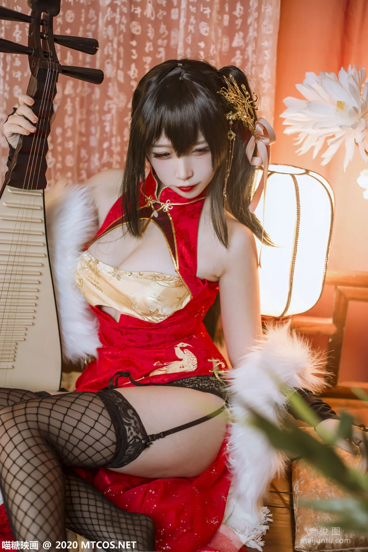 [Miaotang Yinghua] HML.018 Azur Lane Taihou Qipao Photo Set photo 28