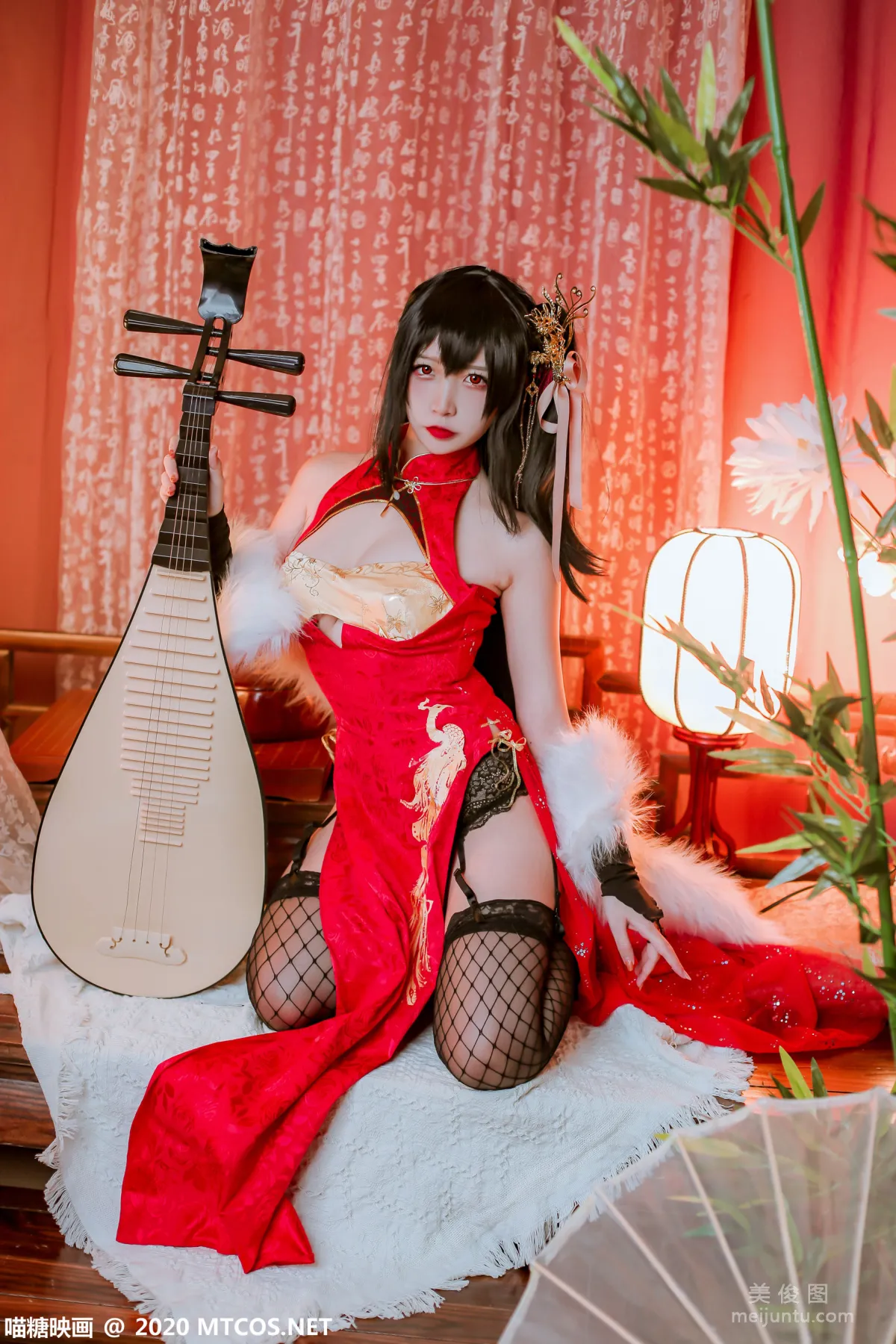 [Miaotang Yinghua] HML.018 Azur Lane Taihou Qipao Photo Set photo 15