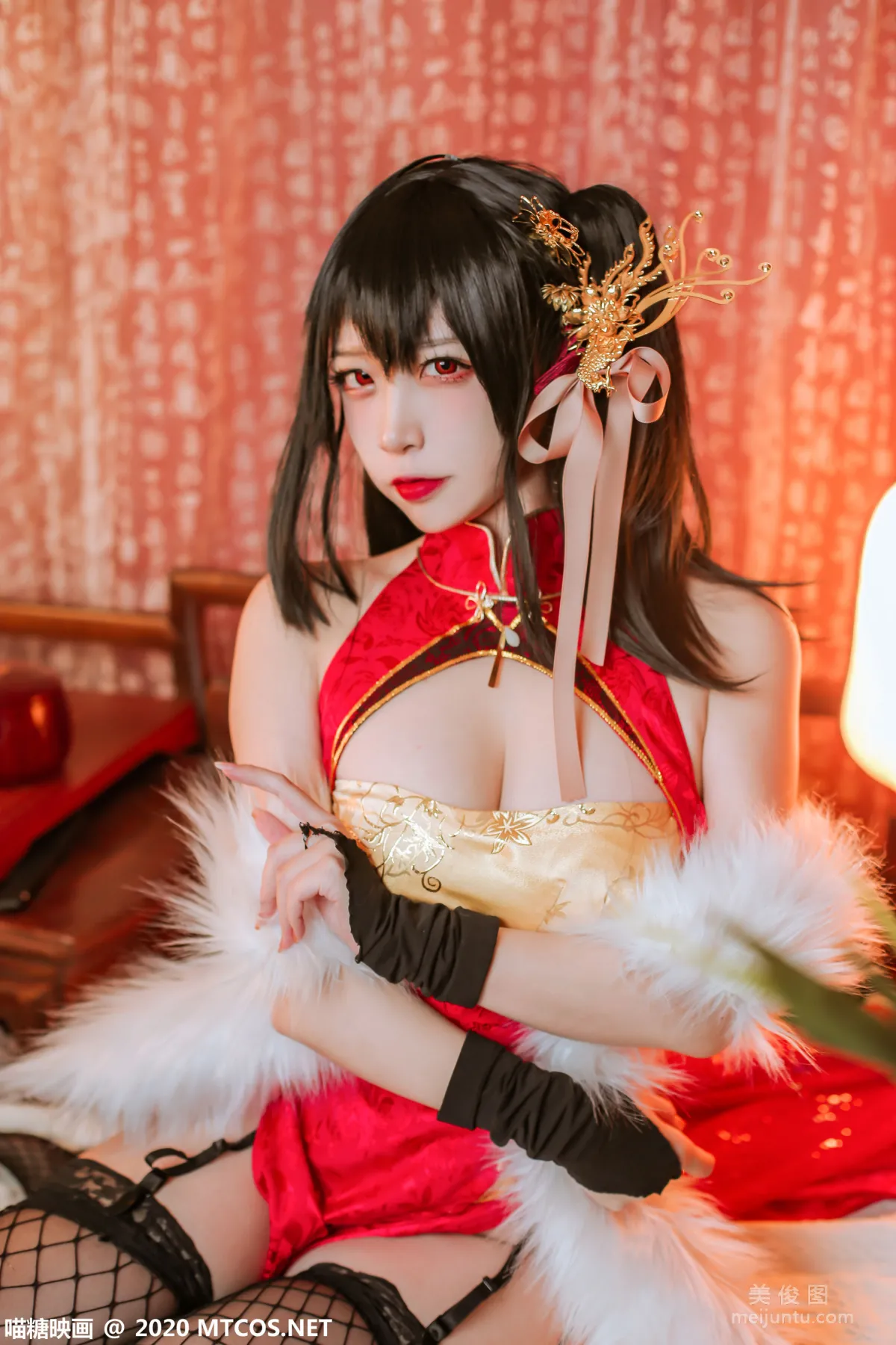 [Miaotang Yinghua] HML.018 Azur Lane Taihou Qipao Photo Set photo 37