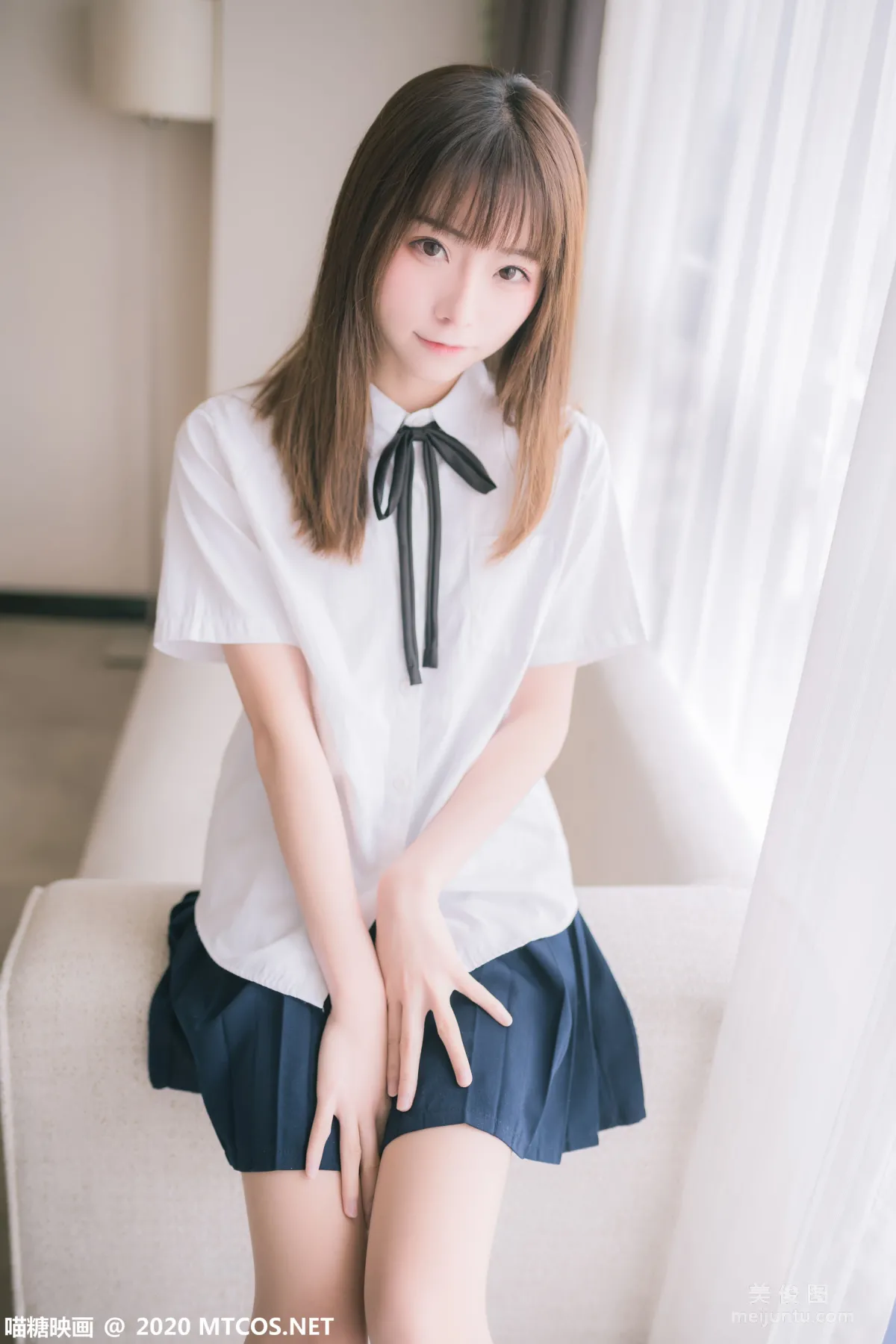 [喵糖映画] JKL.012 《夏季校服JK制服》 写真集44