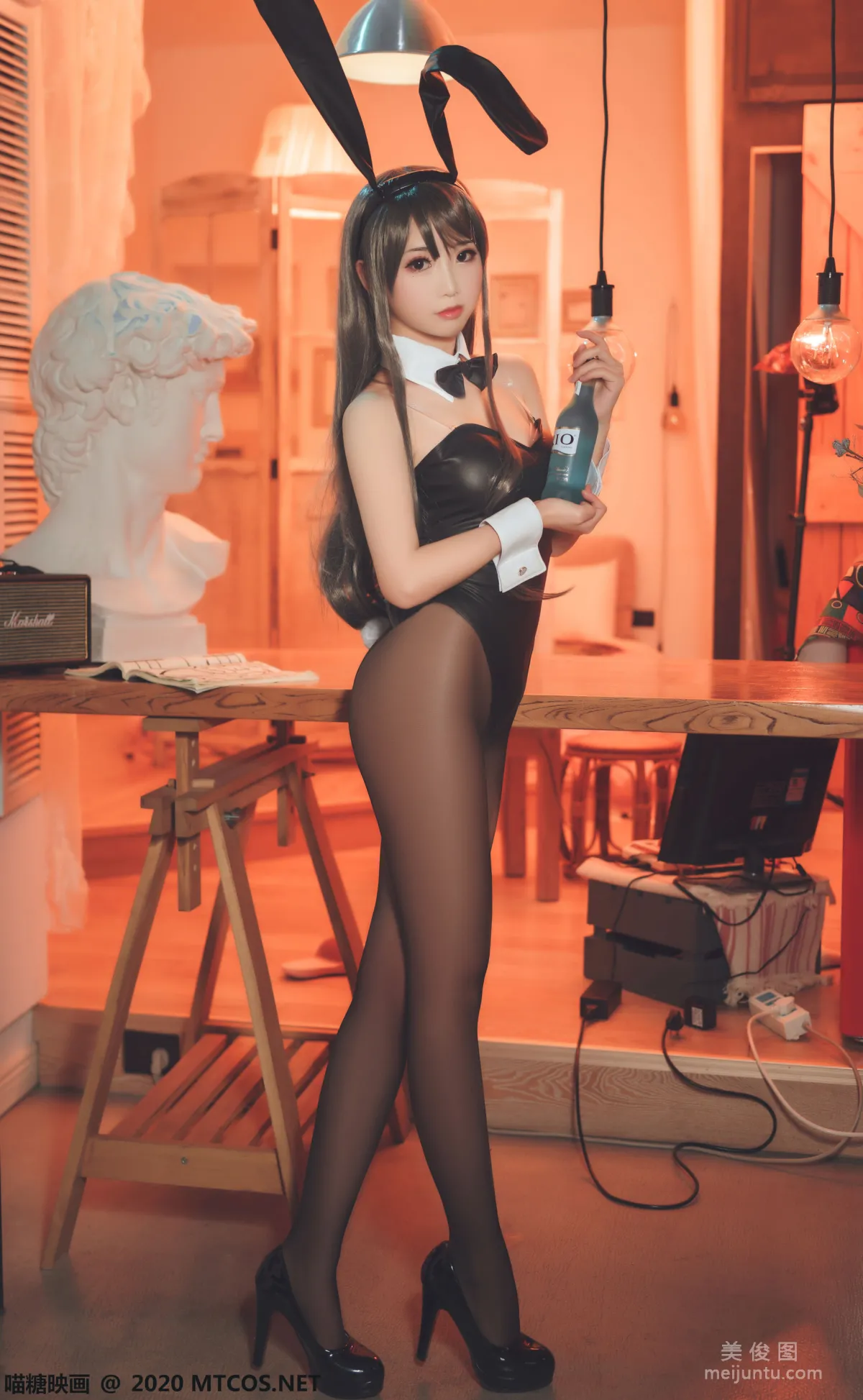 [喵糖映画] TML.016 《樱岛麻衣兔女郎》 写真集10