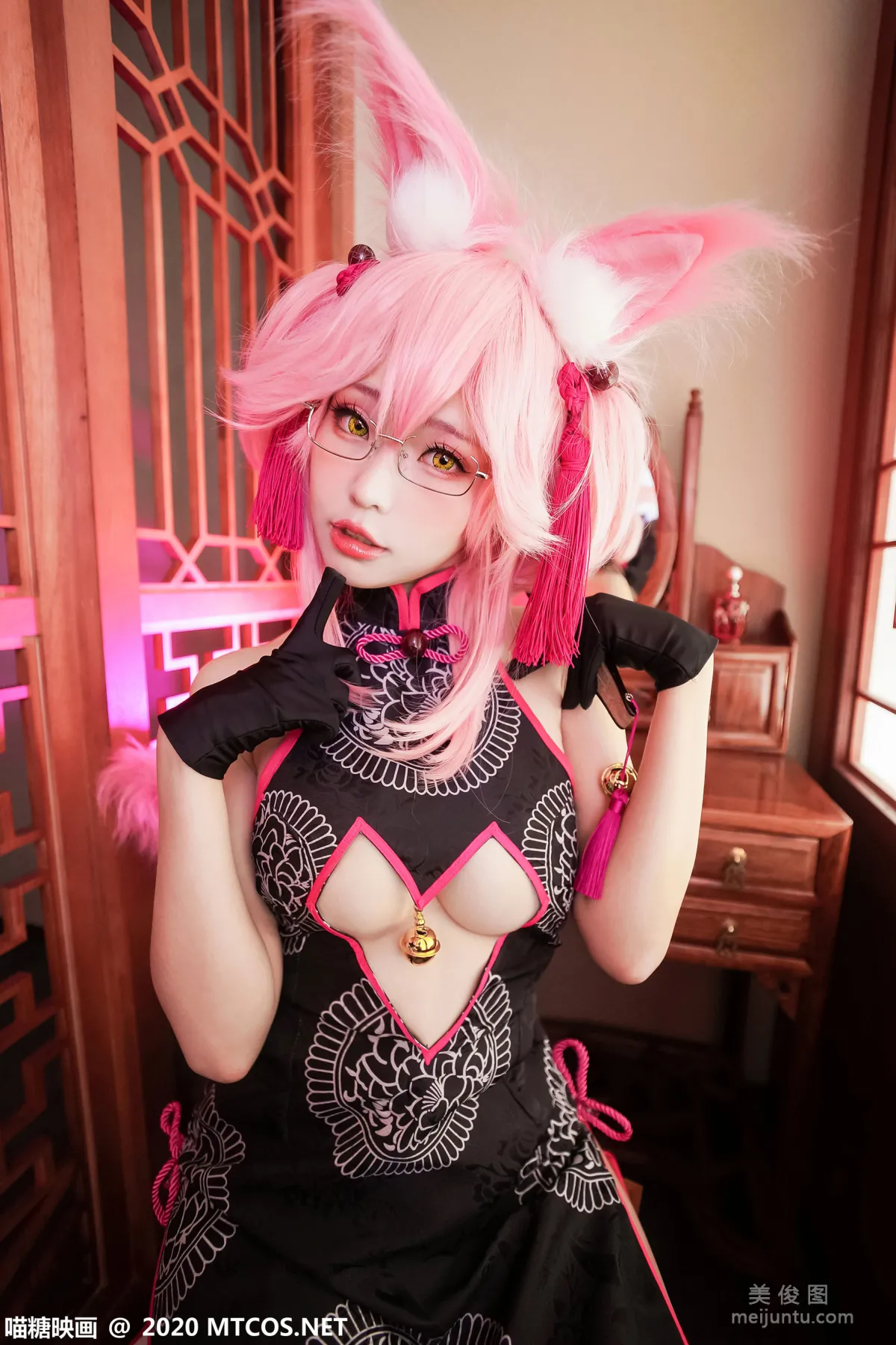 [Miaotang Yinghua] HML.024 Tamamo Fox Qipao Photo Set photo 5