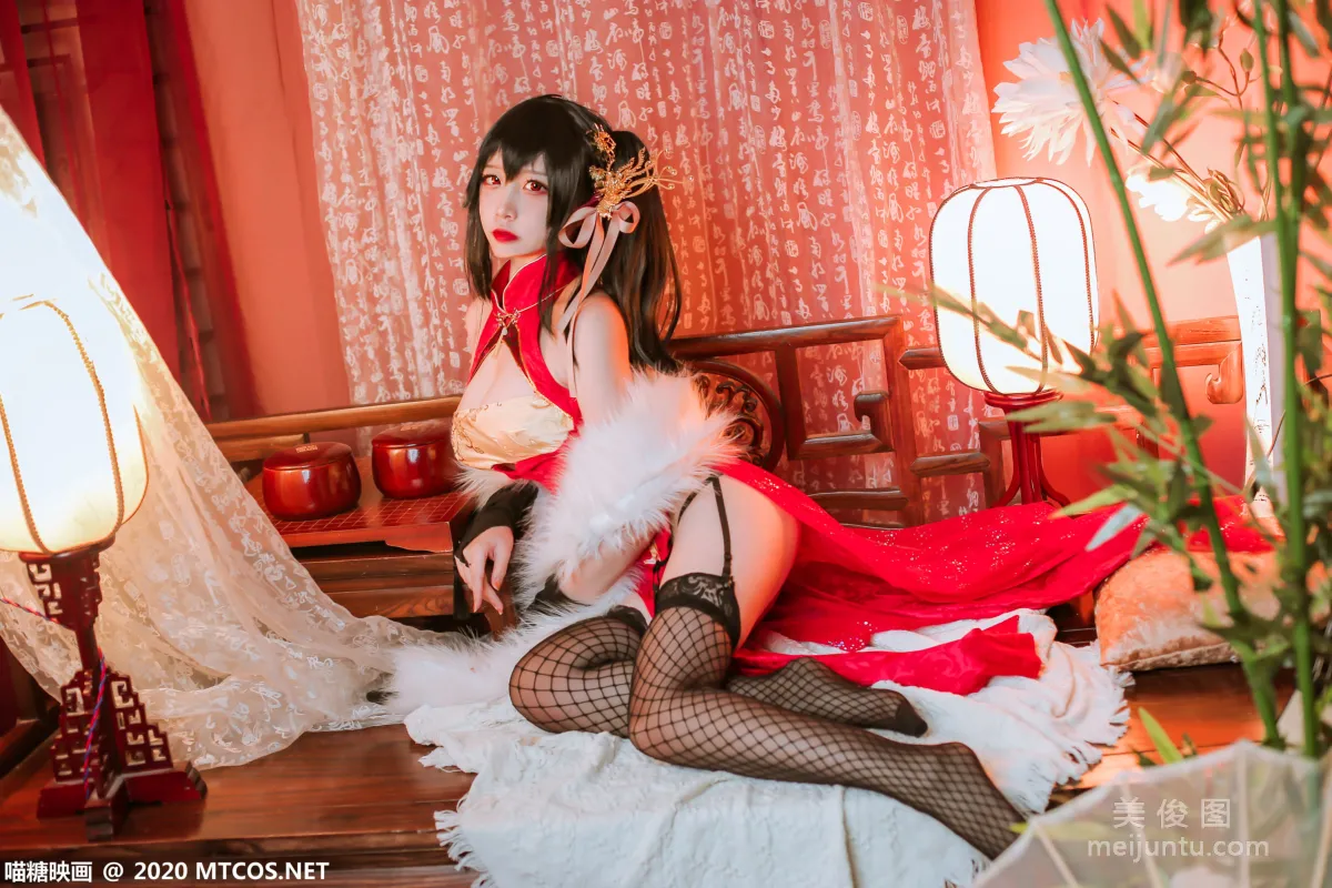 [Miaotang Yinghua] HML.018 Azur Lane Taihou Qipao Photo Set photo 32