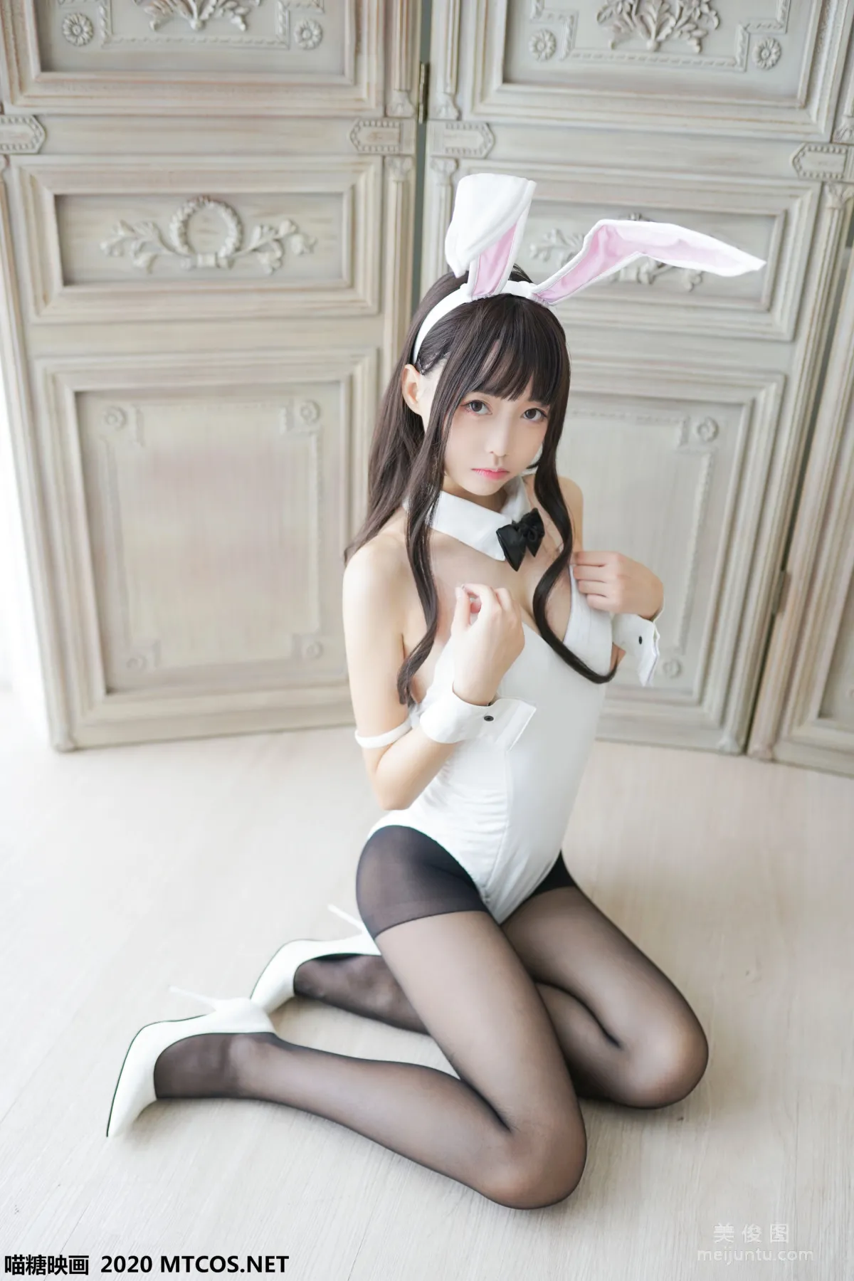 [Miaotang Yinghua] TML.006, Sleeping White Bunny Girl Photo Set photo 23