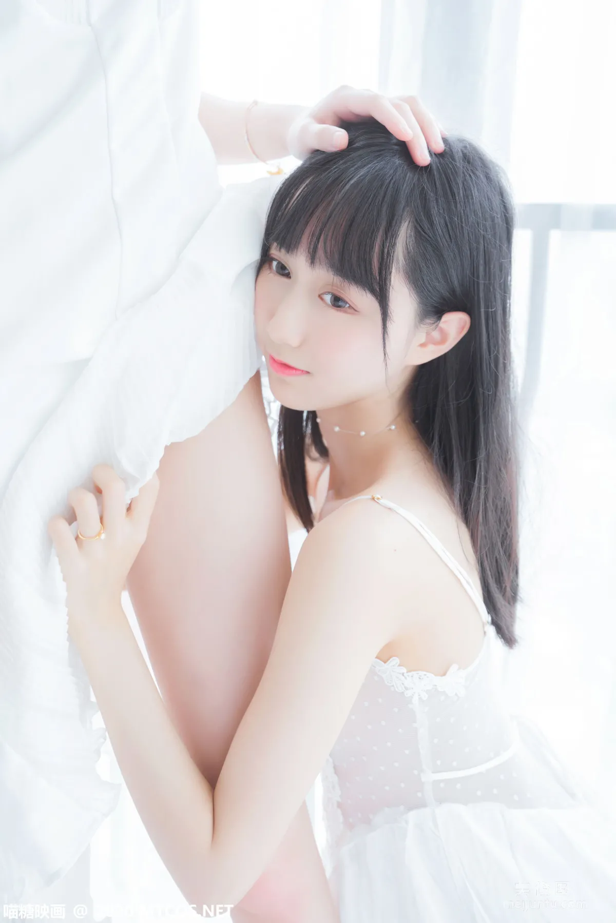 [喵糖映画] VOL.173 《她・白色长裙》 写真集30