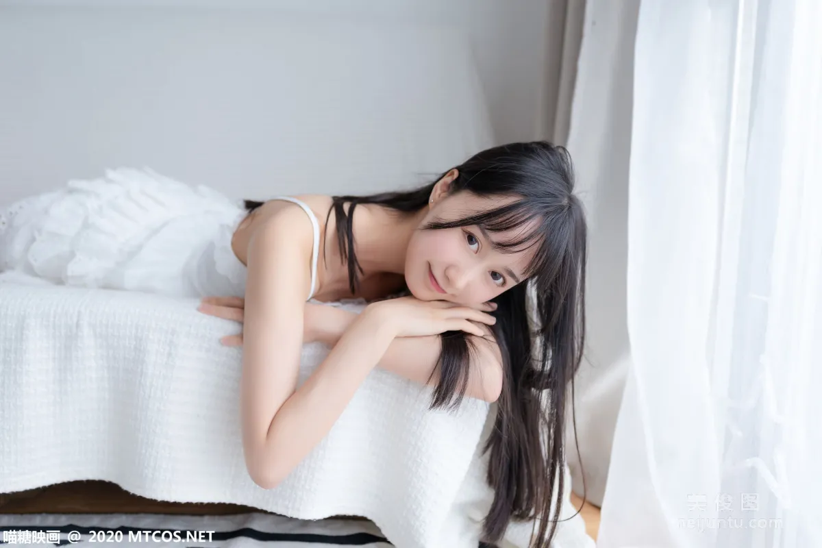 [喵糖映畫] VOL.187 《白裙少女》 寫真集 9