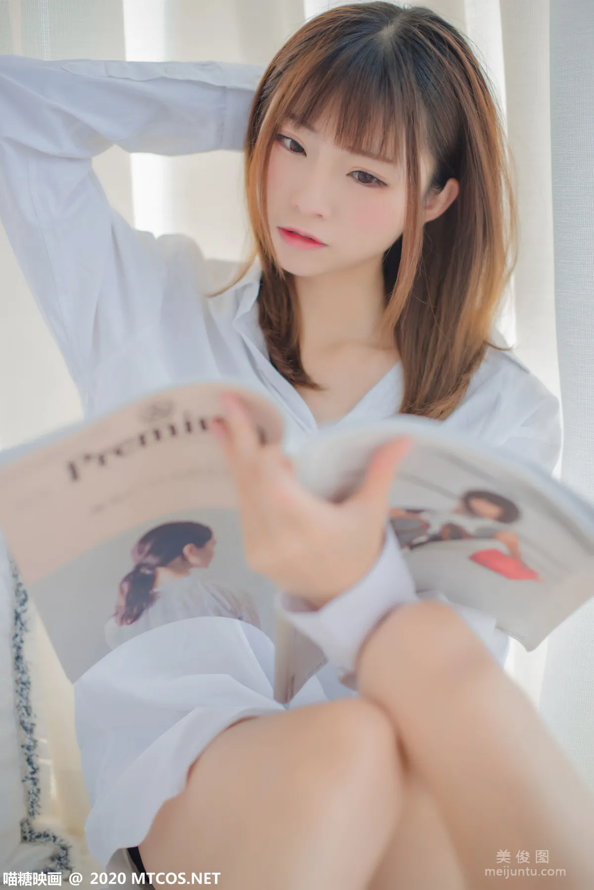 [喵糖映畫] VOL.209 《男友的白襯衫》 寫真集 5