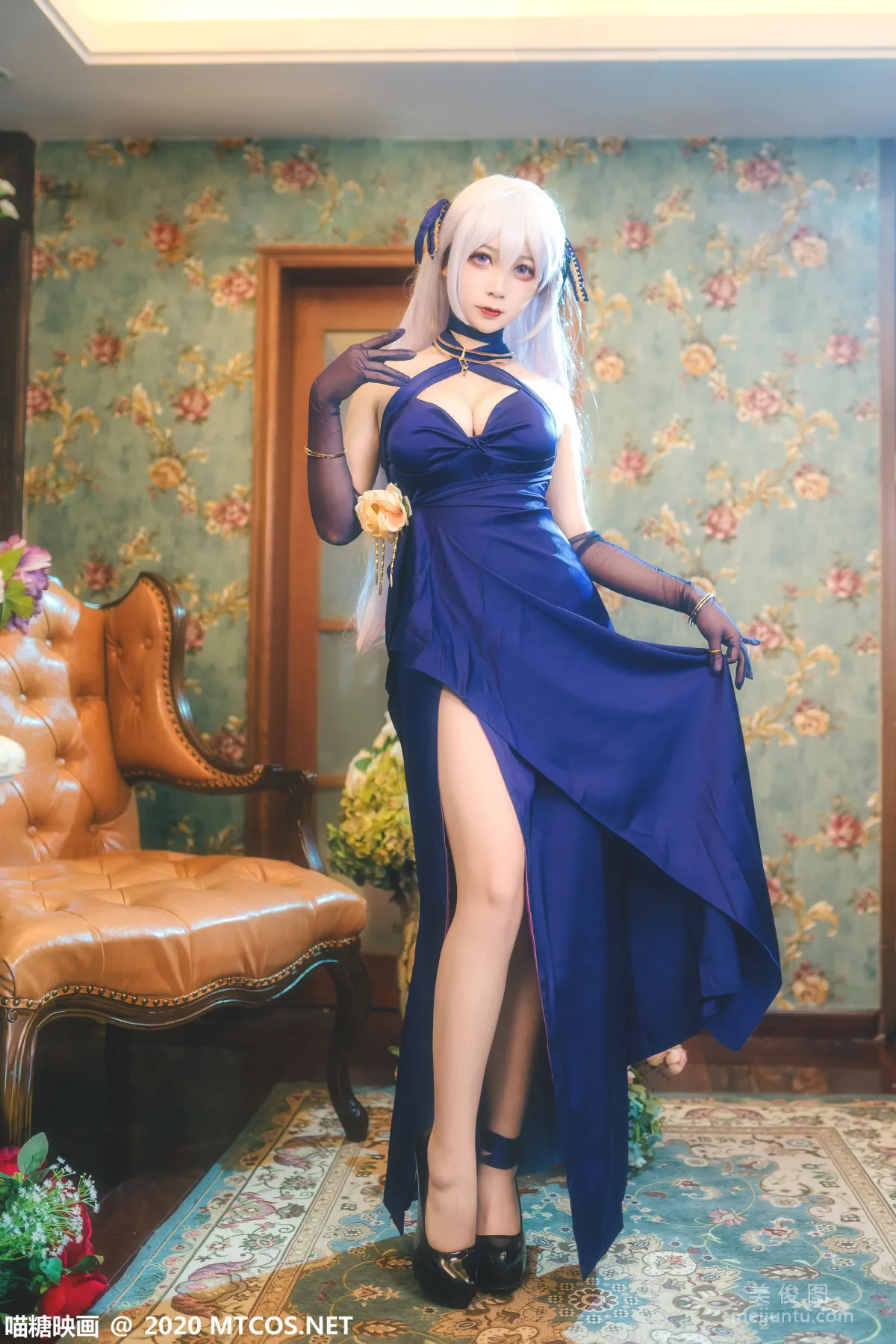 [喵糖映画] VOL.191 《小天鹅女仆和礼服》 写真集20
