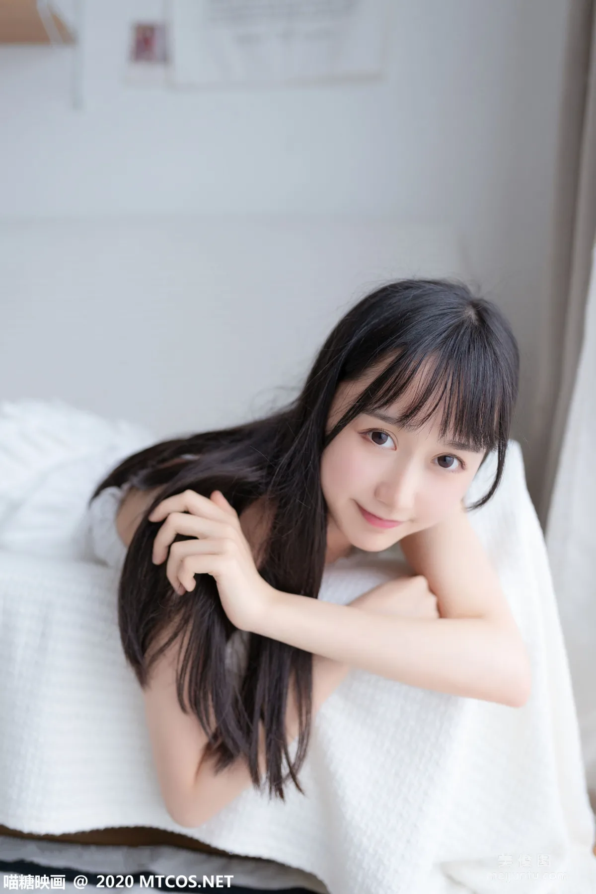 [喵糖映畫] VOL.187 《白裙少女》 寫真集 1