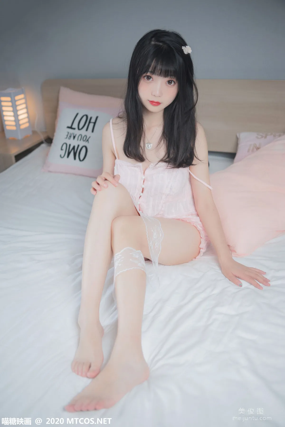 [喵糖映画] VOL.217 《粉色夏日》 写真集1