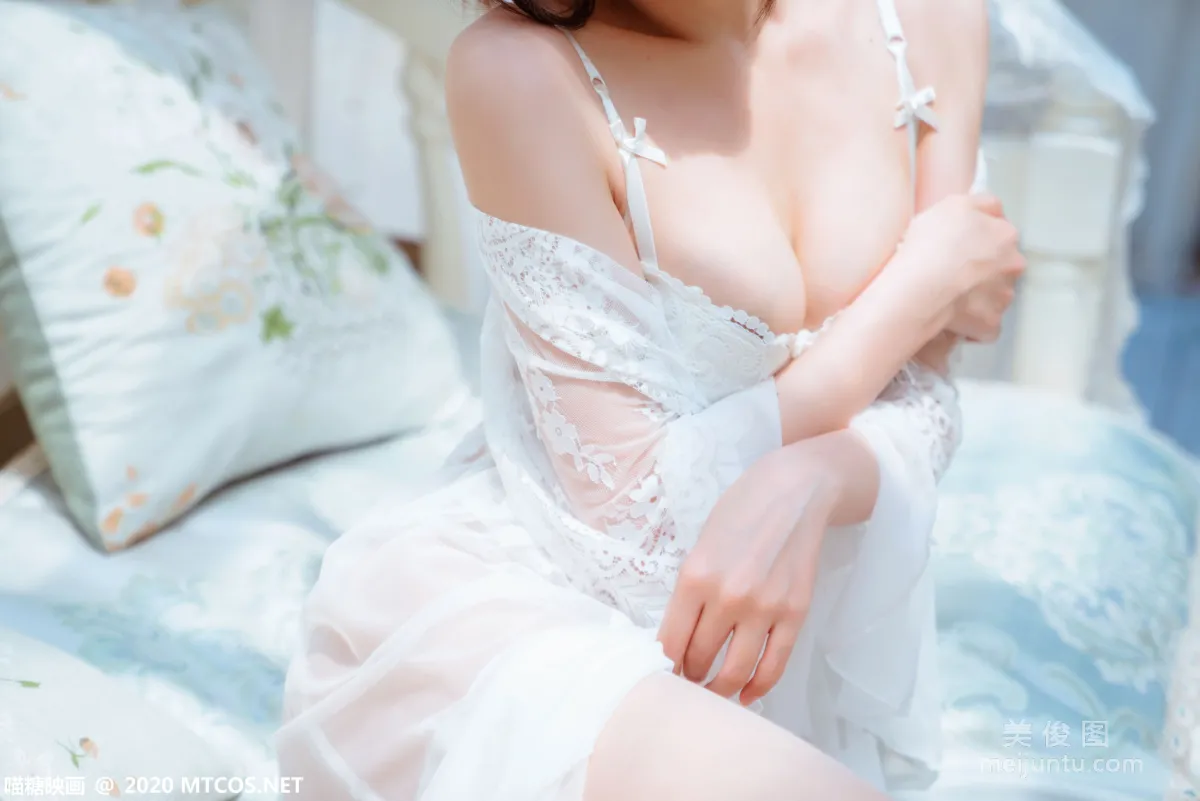 [喵糖映画] VOL.197 《白裙轻纱》 写真集22