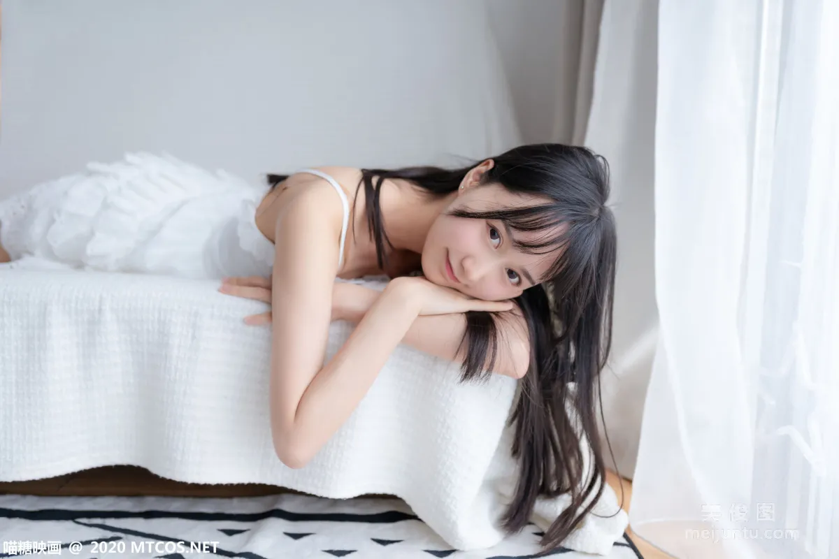 [喵糖映画] VOL.187 《白裙少女》 写真集25