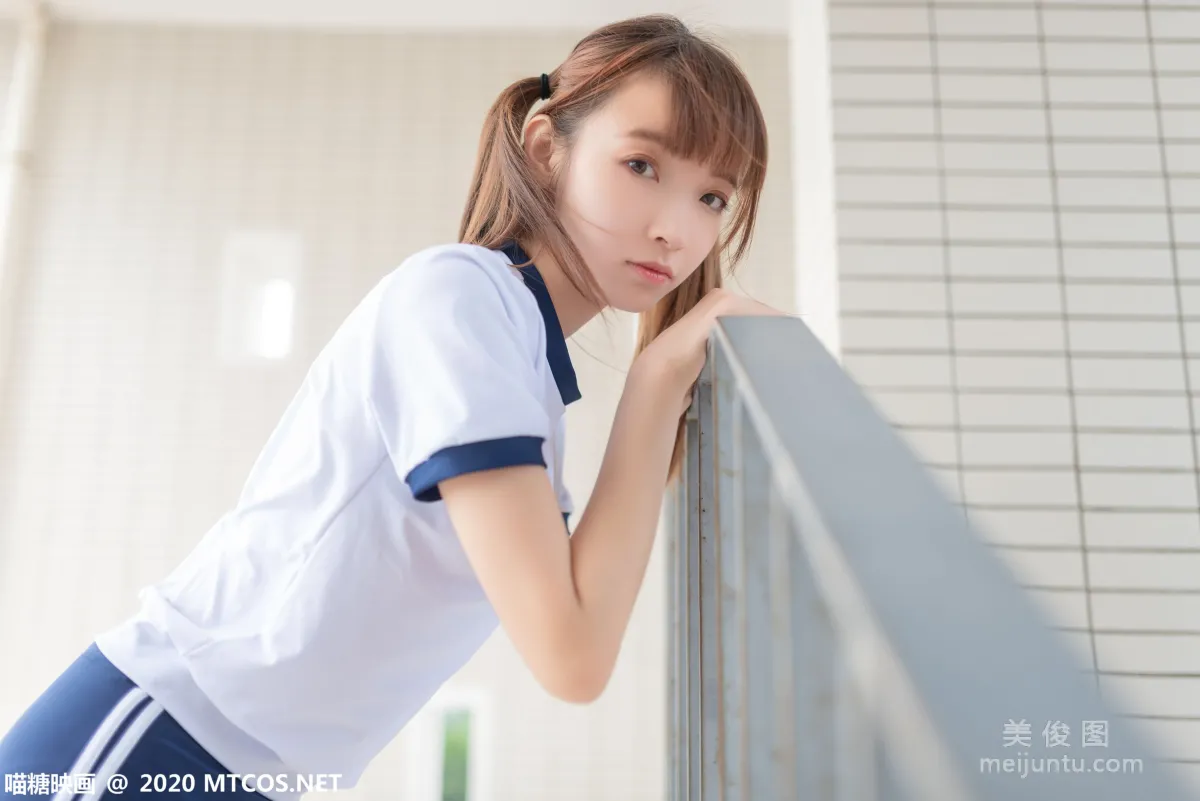 [喵糖映画] VOL.182 《白袜体操服》 写真集36
